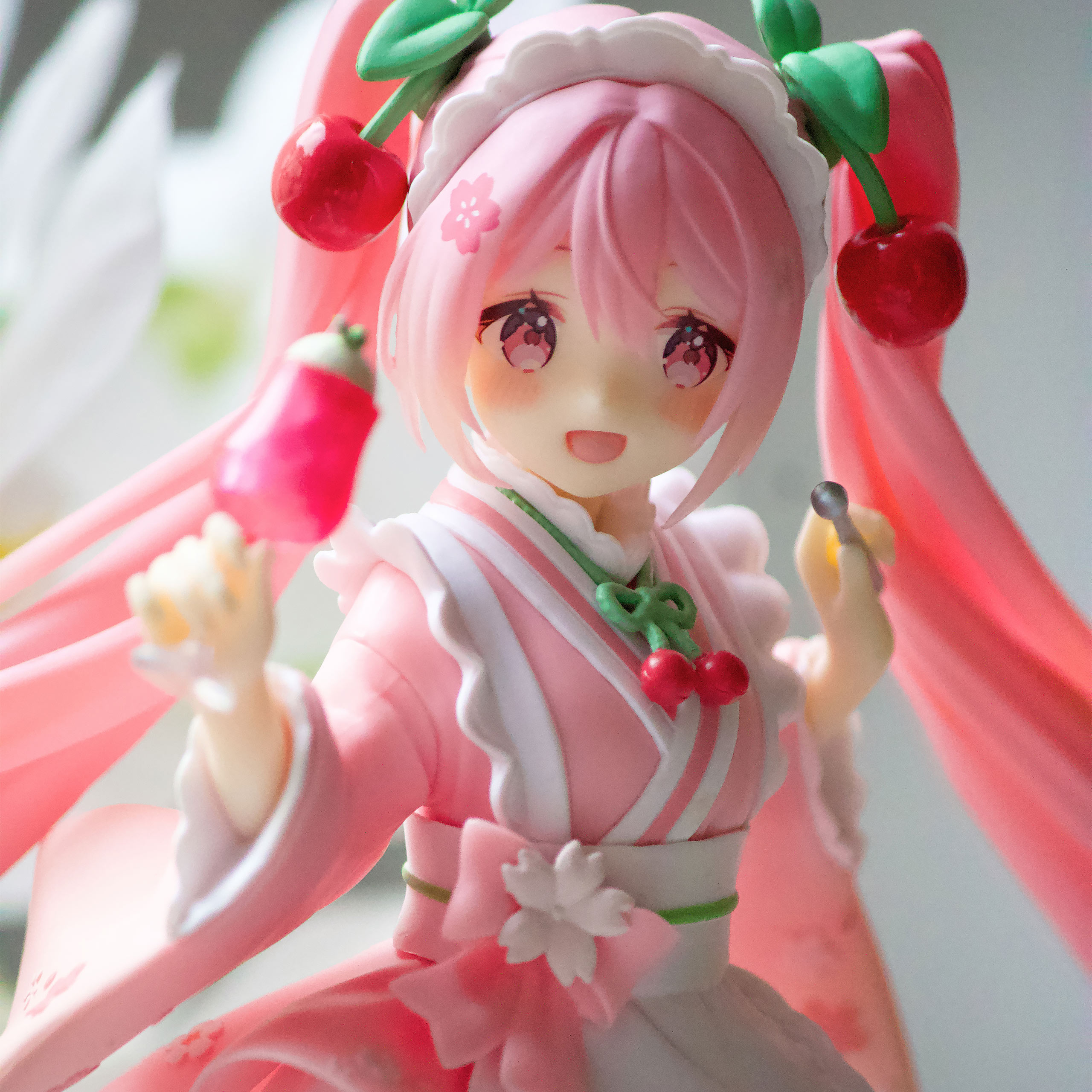 Hatsune Miku - Sakura Miku Figuur Japanse Cafe Versie