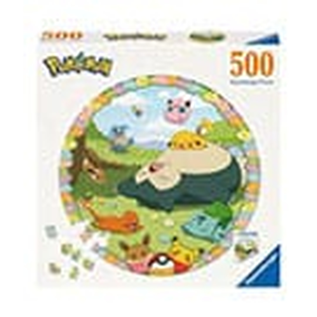 Pokémon Rund-Puzzle Blumige Pokémon (500 Teile)