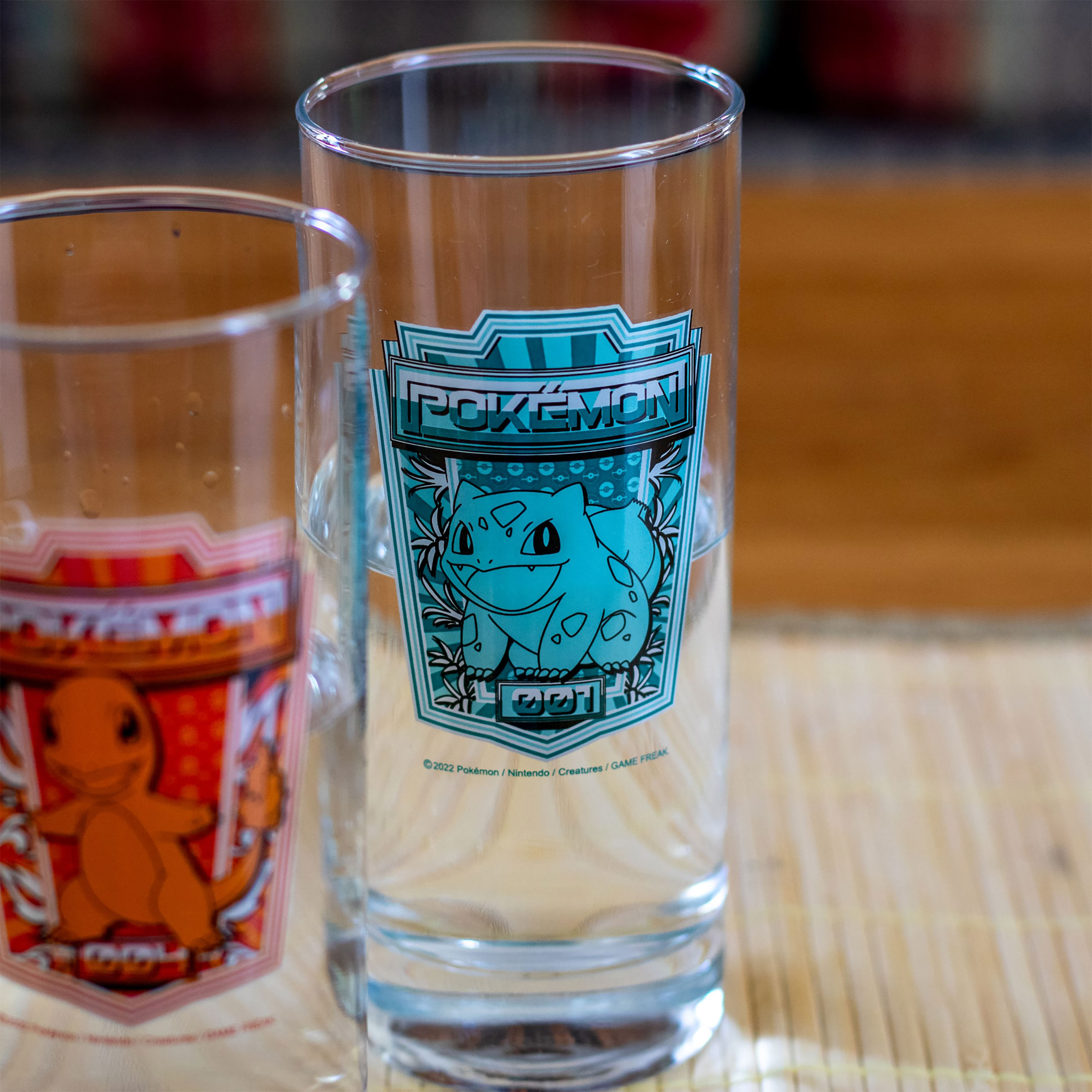 Pokemon - Starter Glass Set