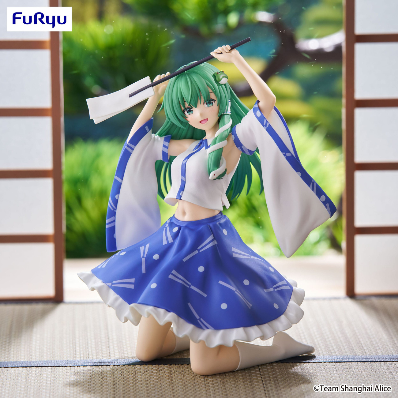 Touhou Project Noodle Stopper Statue PVC Sanae Kochiya 13 cm