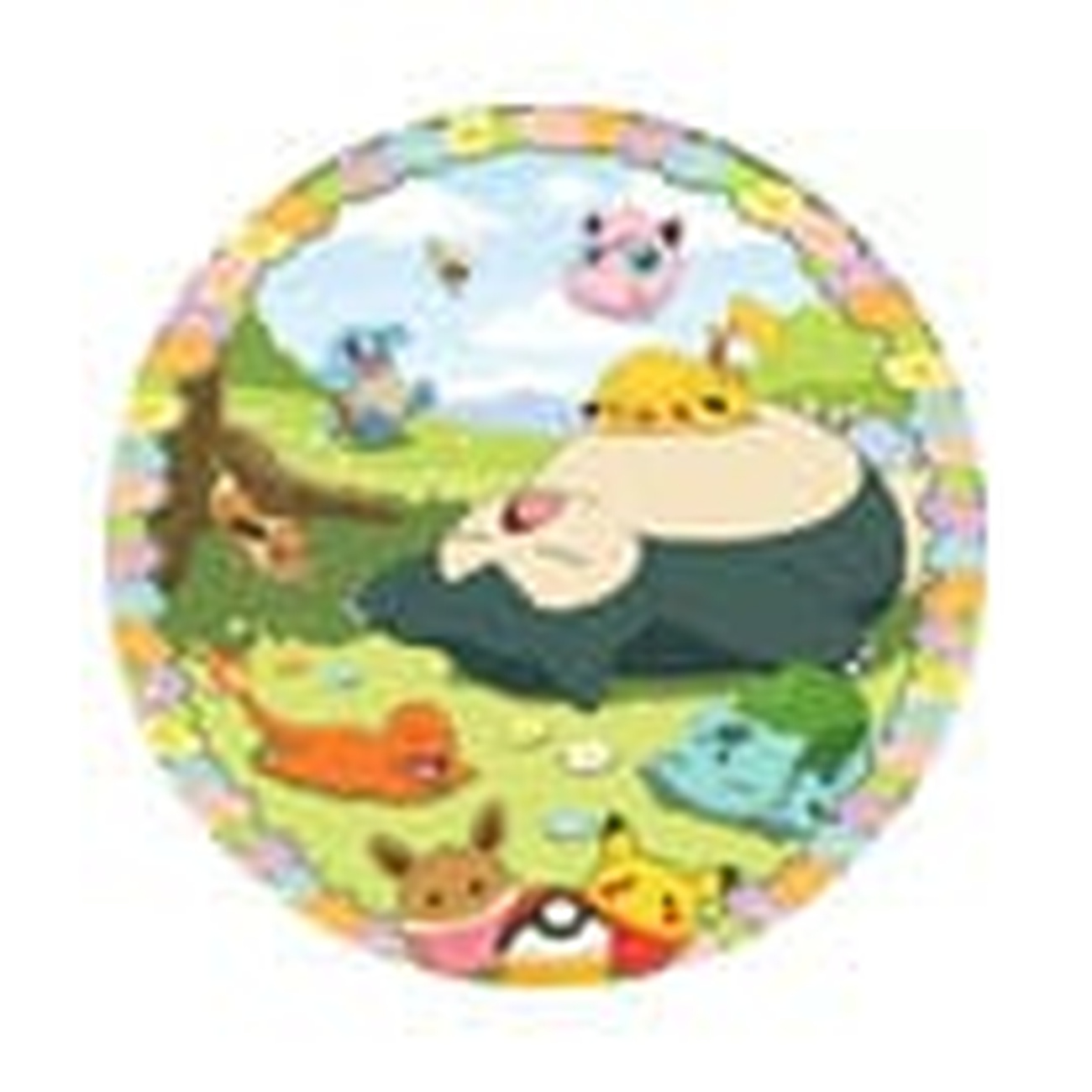 Pokémon Rund-Puzzle Blumige Pokémon (500 Teile)