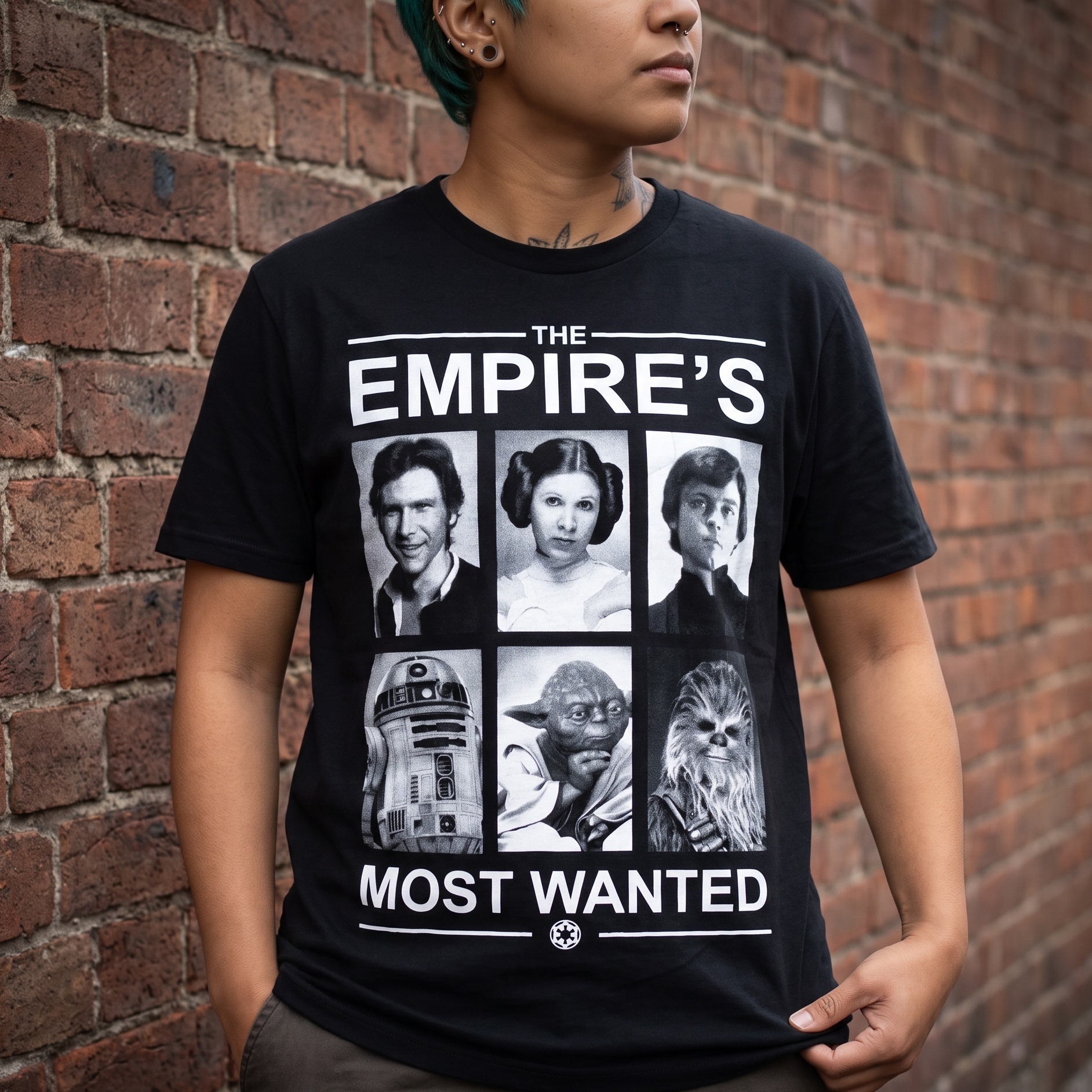 Star Wars - Empire's Most Wanted T-Shirt schwarz