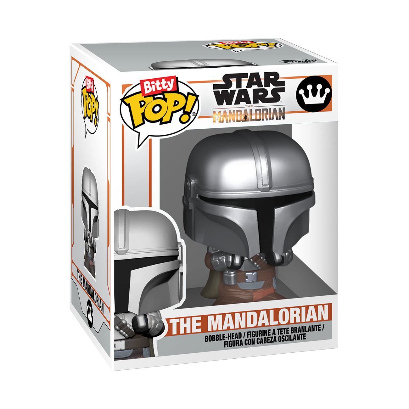 Star Wars - Mando med Starfighter Funko Bitty Pop Ride figurset