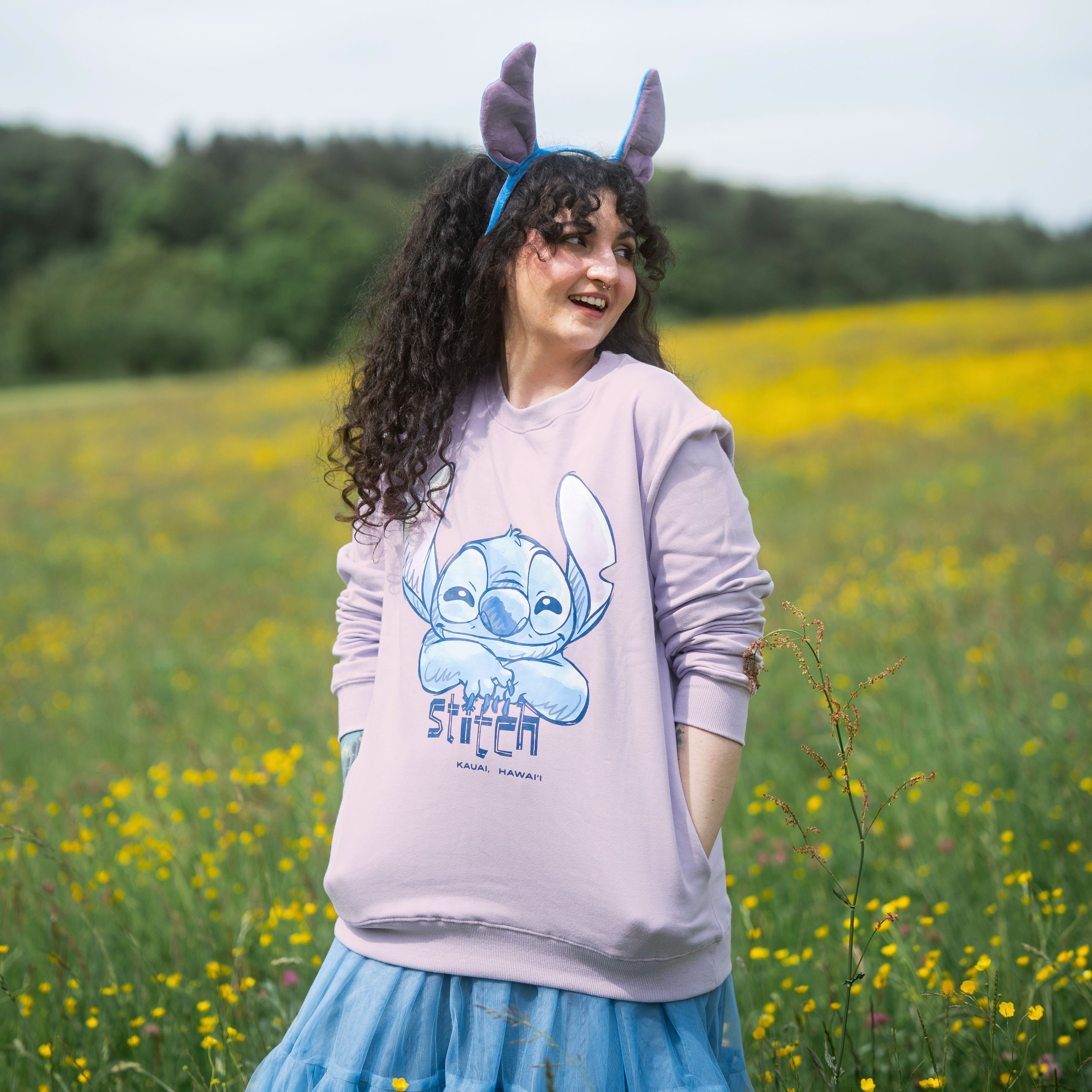 Stitch Kauai Hawaii Sweater - Lilo & Stitch