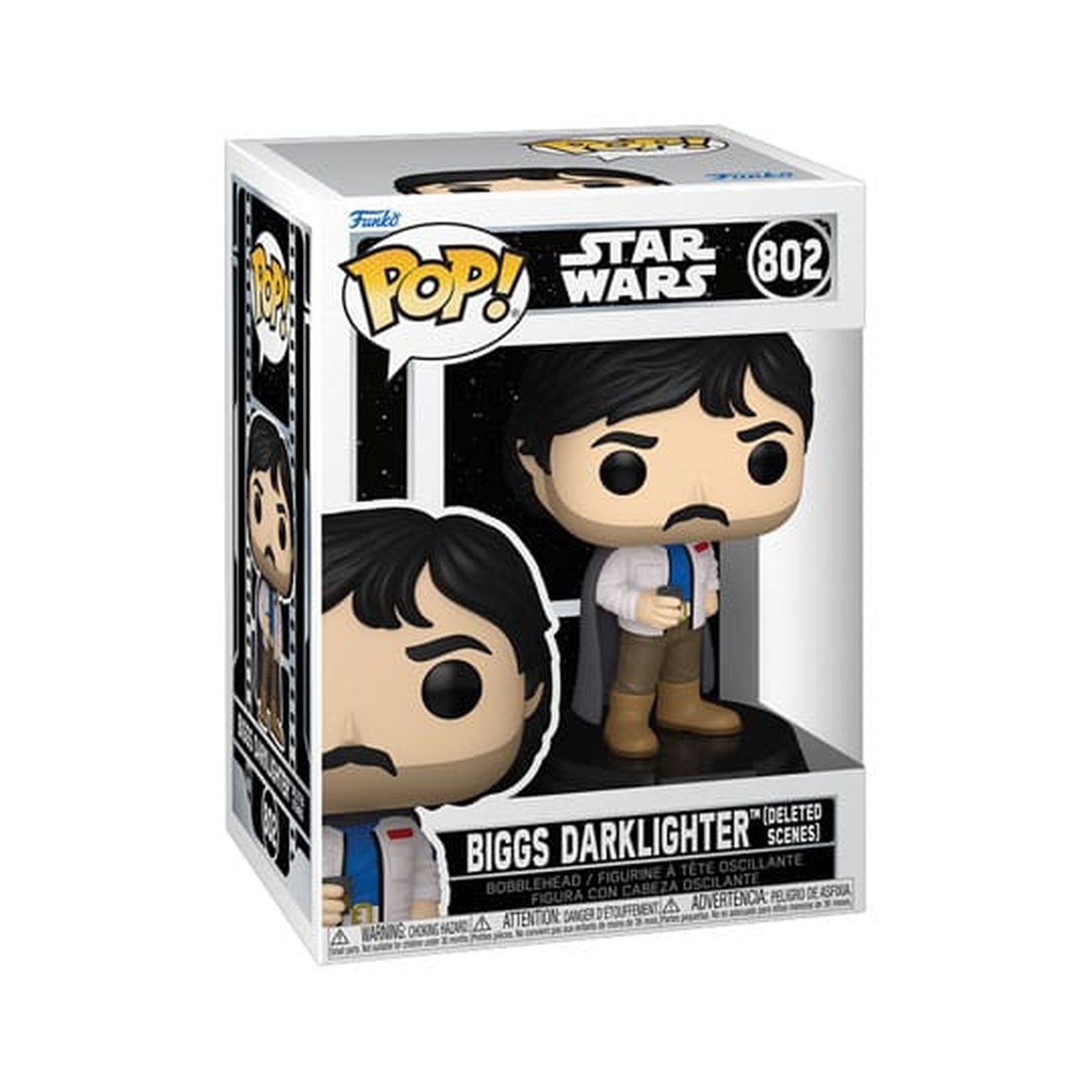 Star Wars POP! Figure bobble head in vinile Biggs Darklighter (Scene eliminate) 9 cm