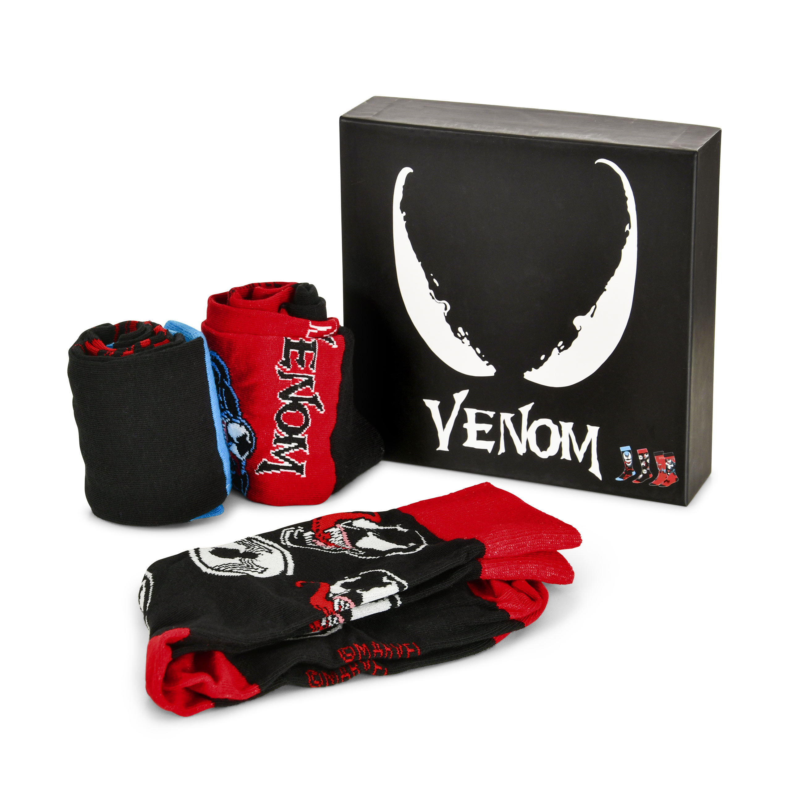 Venom - Lot de 3 paires de chaussettes