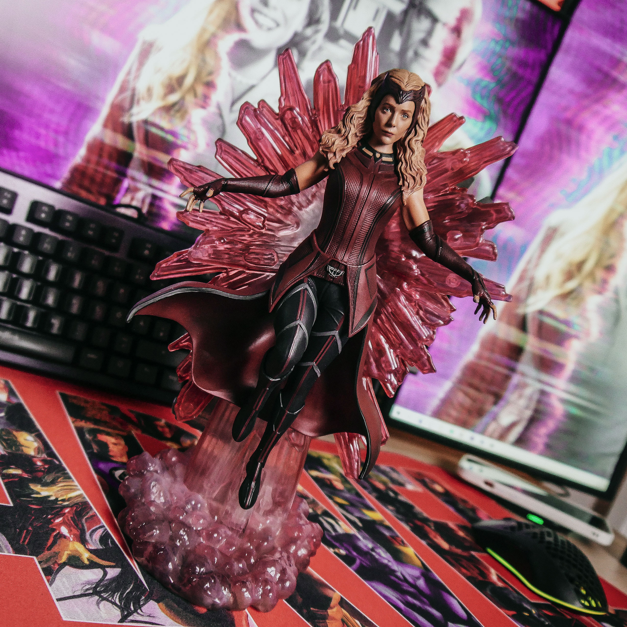 WandaVision - Scarlet Witch Diorama