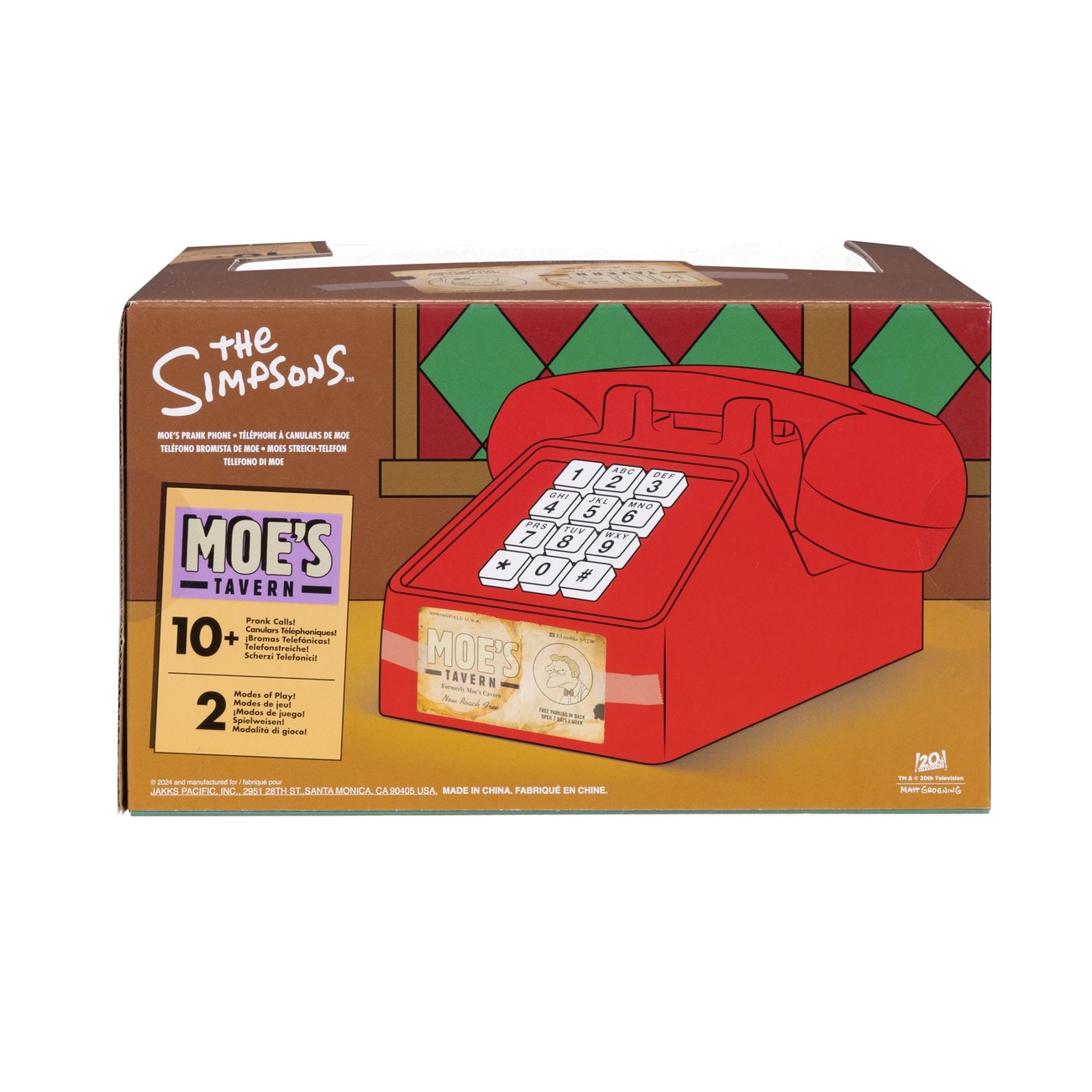 The Simpsons Roleplay Replica Moe's Prank Phone *English Version*