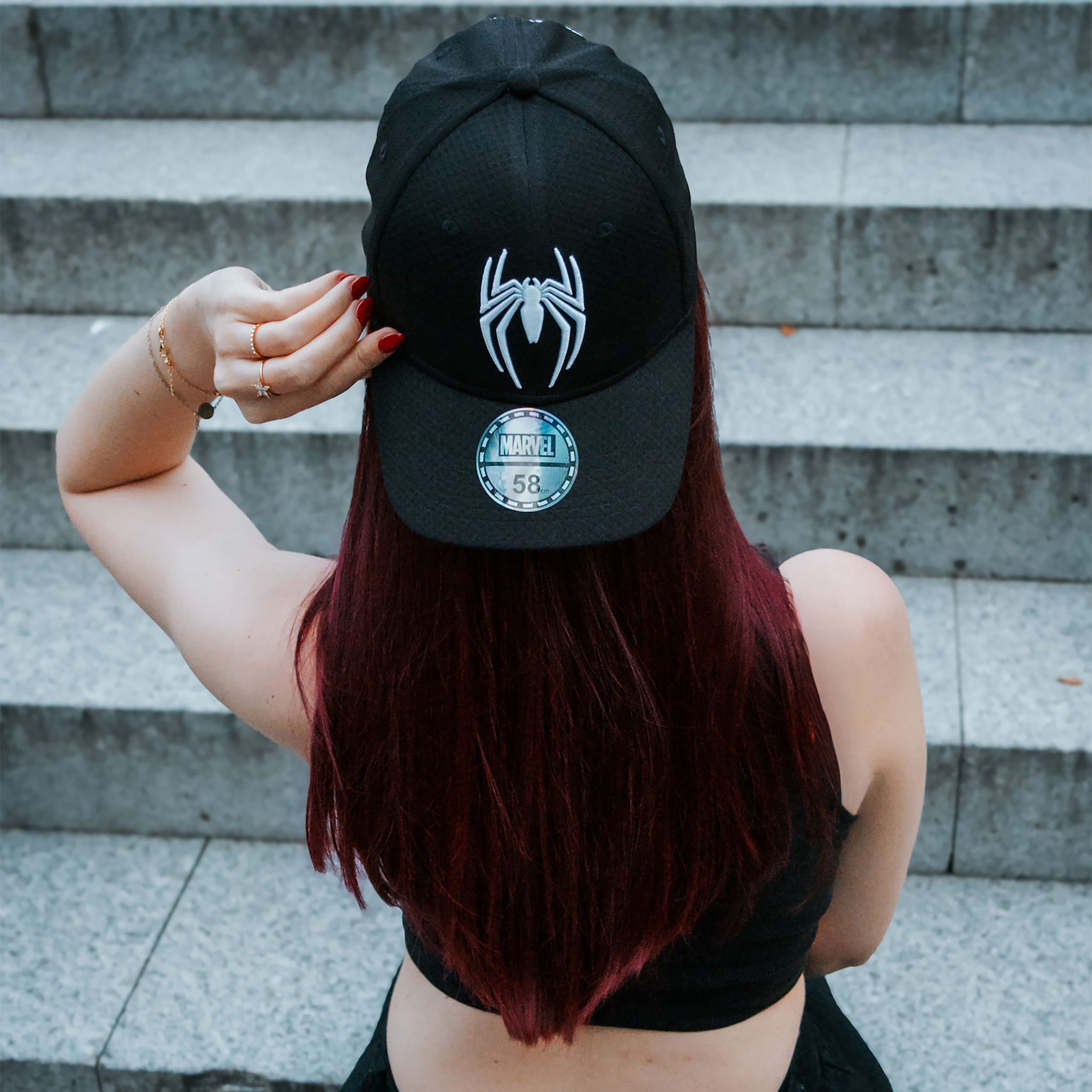 Spider-Man - White Logo Basecap