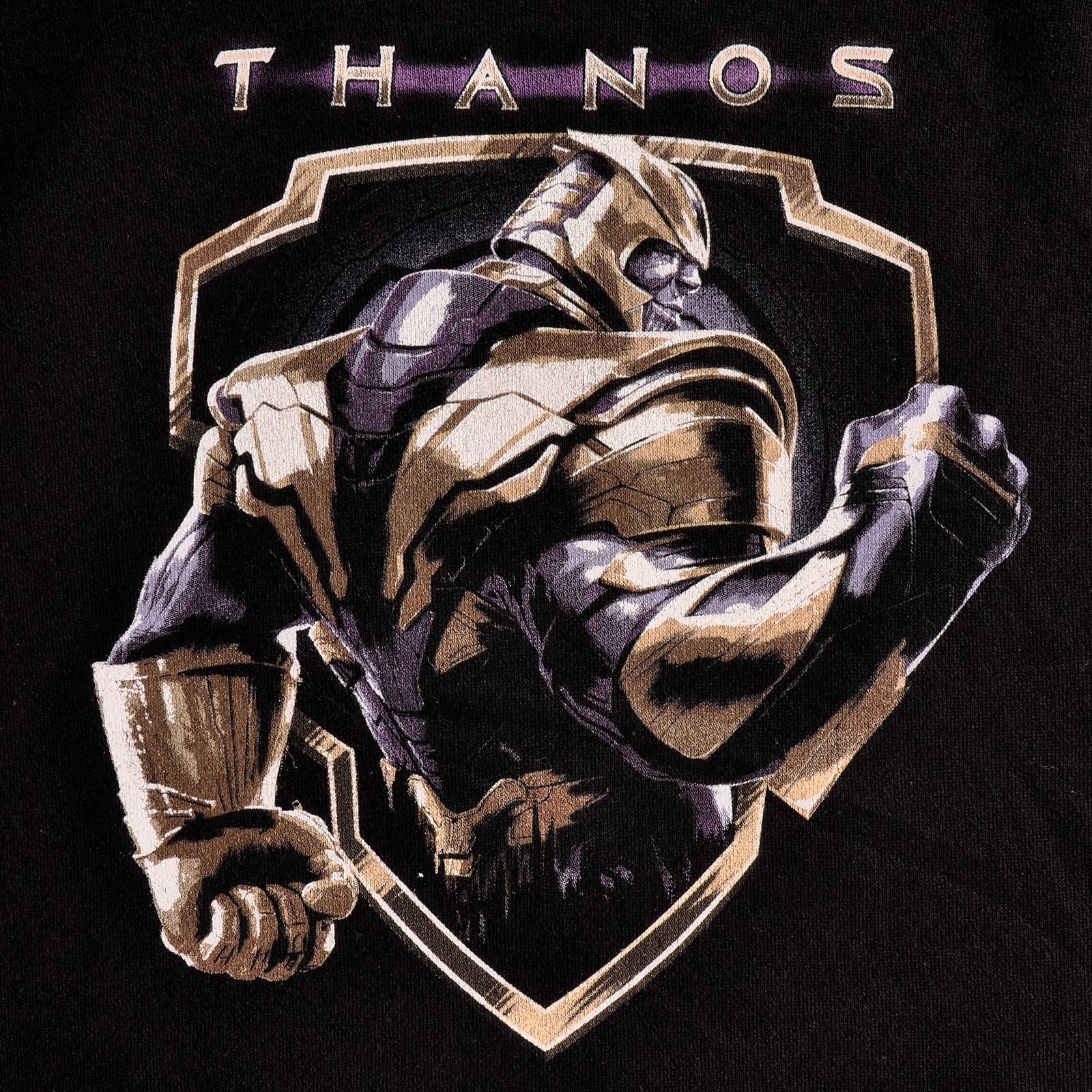 Avengers - Thanos Crest Hoodie schwarz