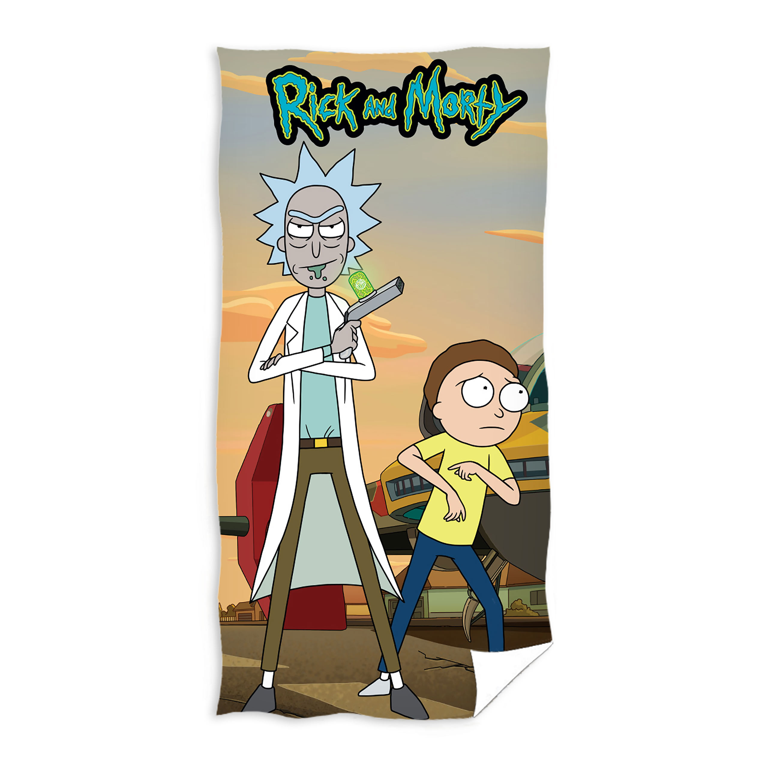 Rick et Morty - Serviette de bain