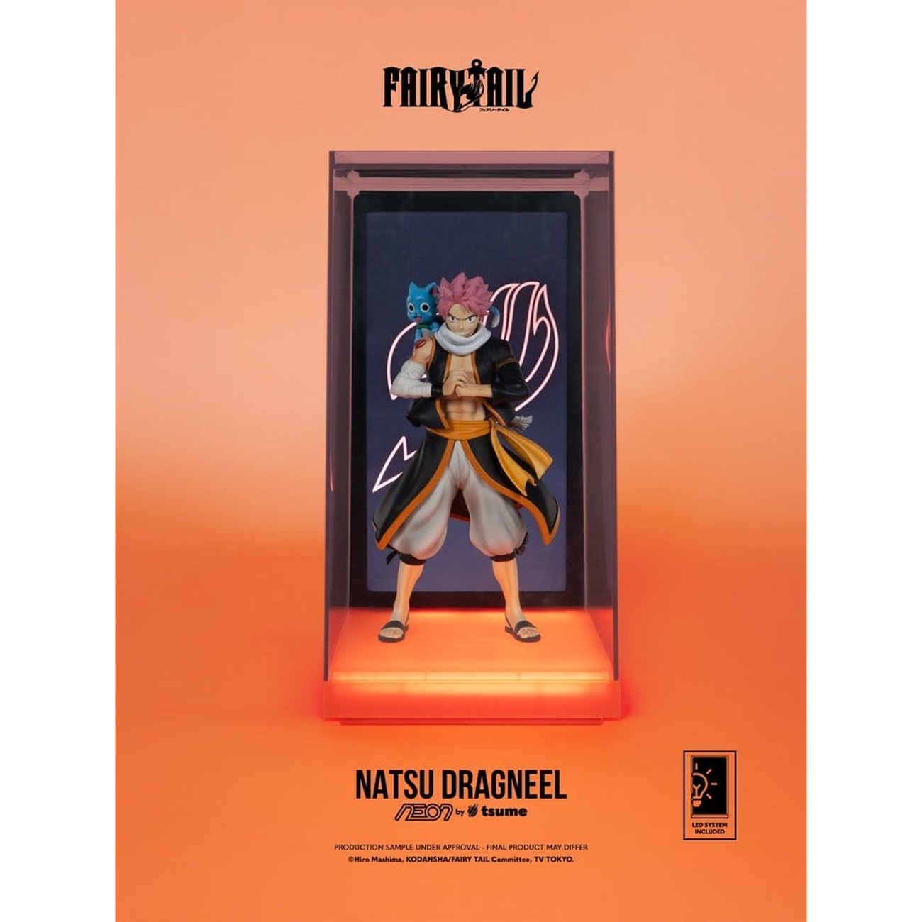 Fairy Tail - Figurine Néon Natsu Dragneel 1:9