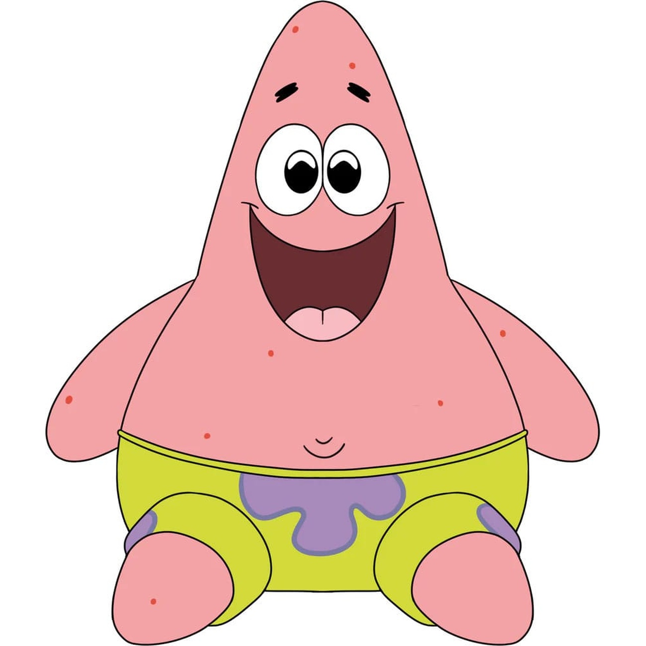 SpongeBob SquarePants Peluche Patrick Star 22 cm