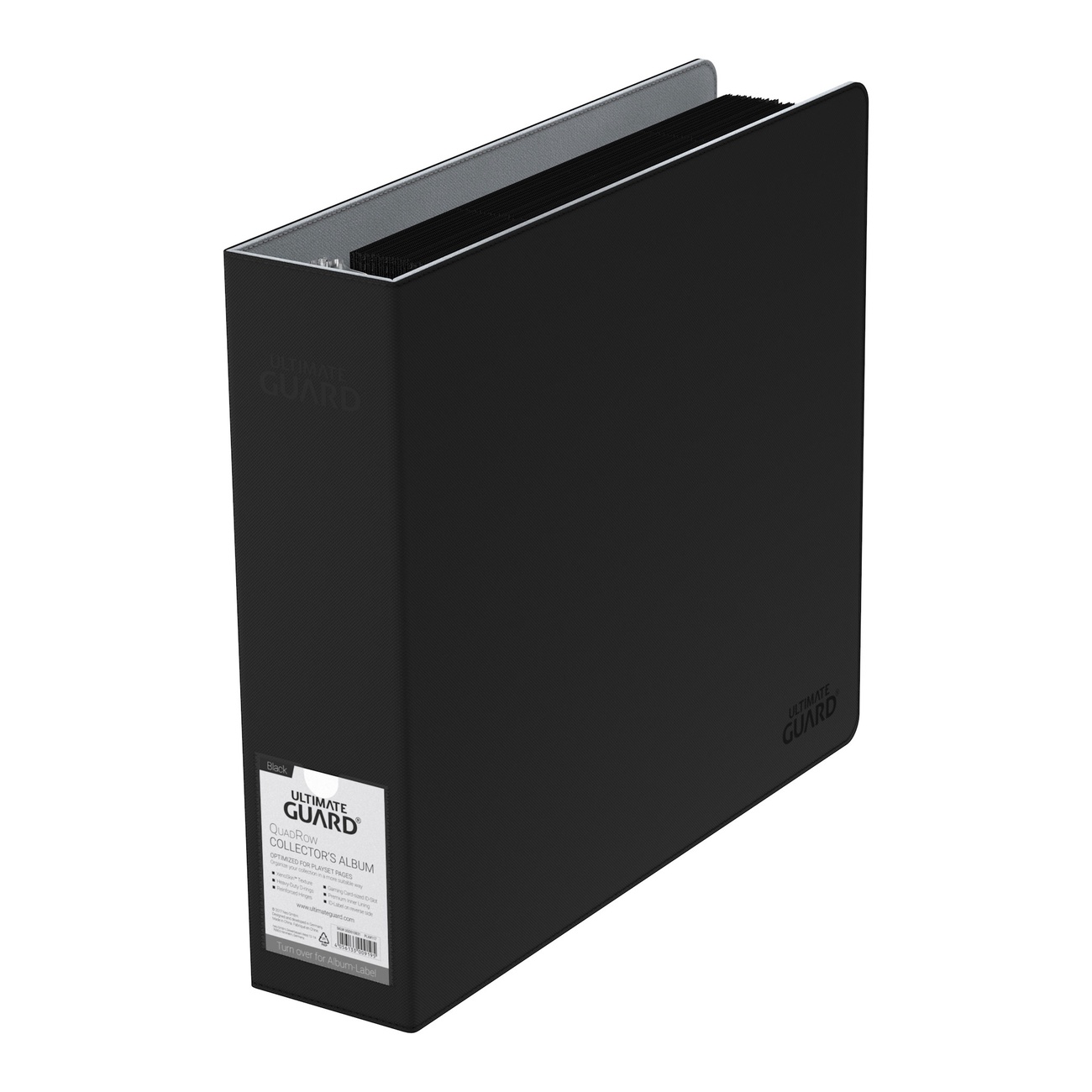 Ultimate Guard Collector's Album Xenoskin QuadRow - Black