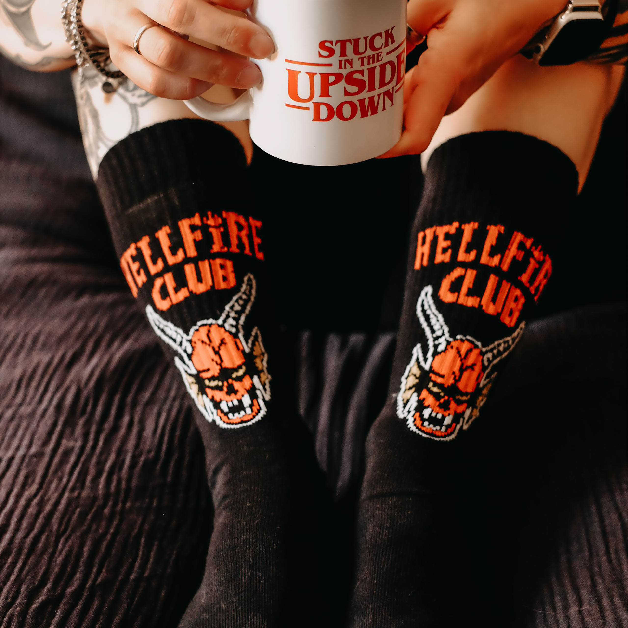 Stranger Things - Hellfire Club Socken