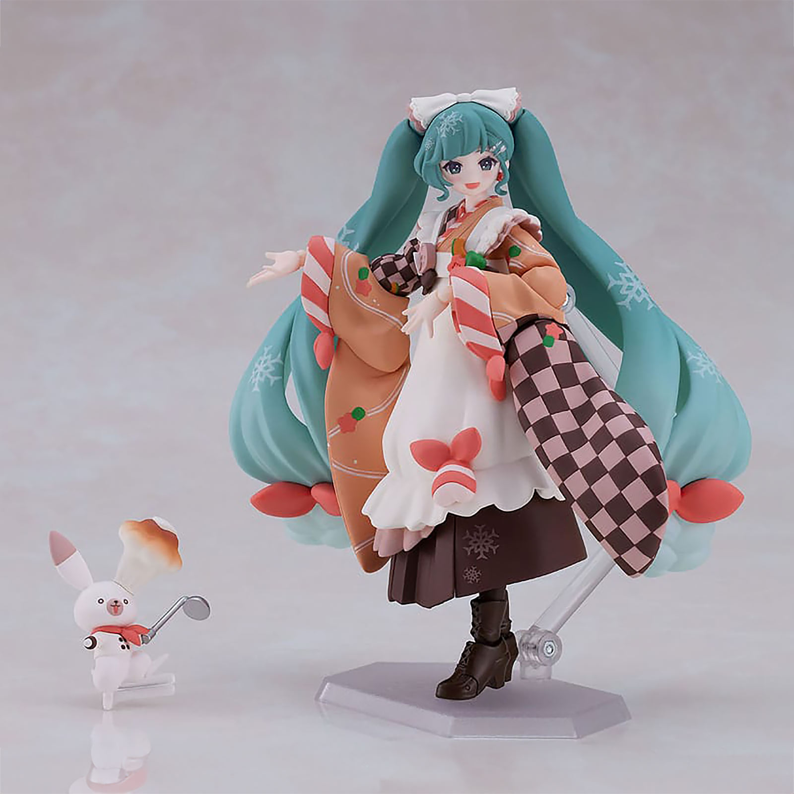 Hatsune Miku - Figura de acción Snow Miku Versión Winter Delicacy