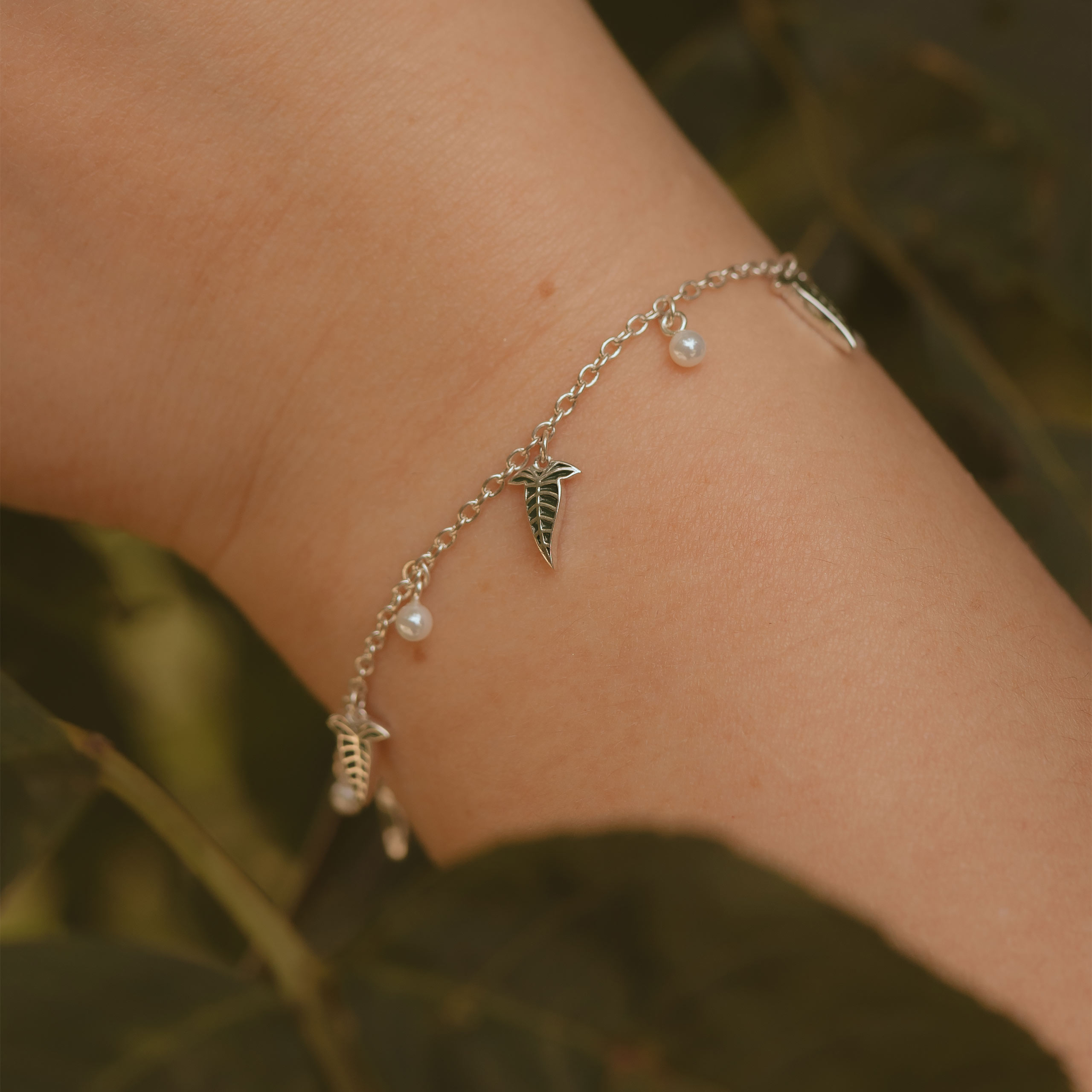 Elbenblatt Armband 925er Silber - Der Herr der Ringe