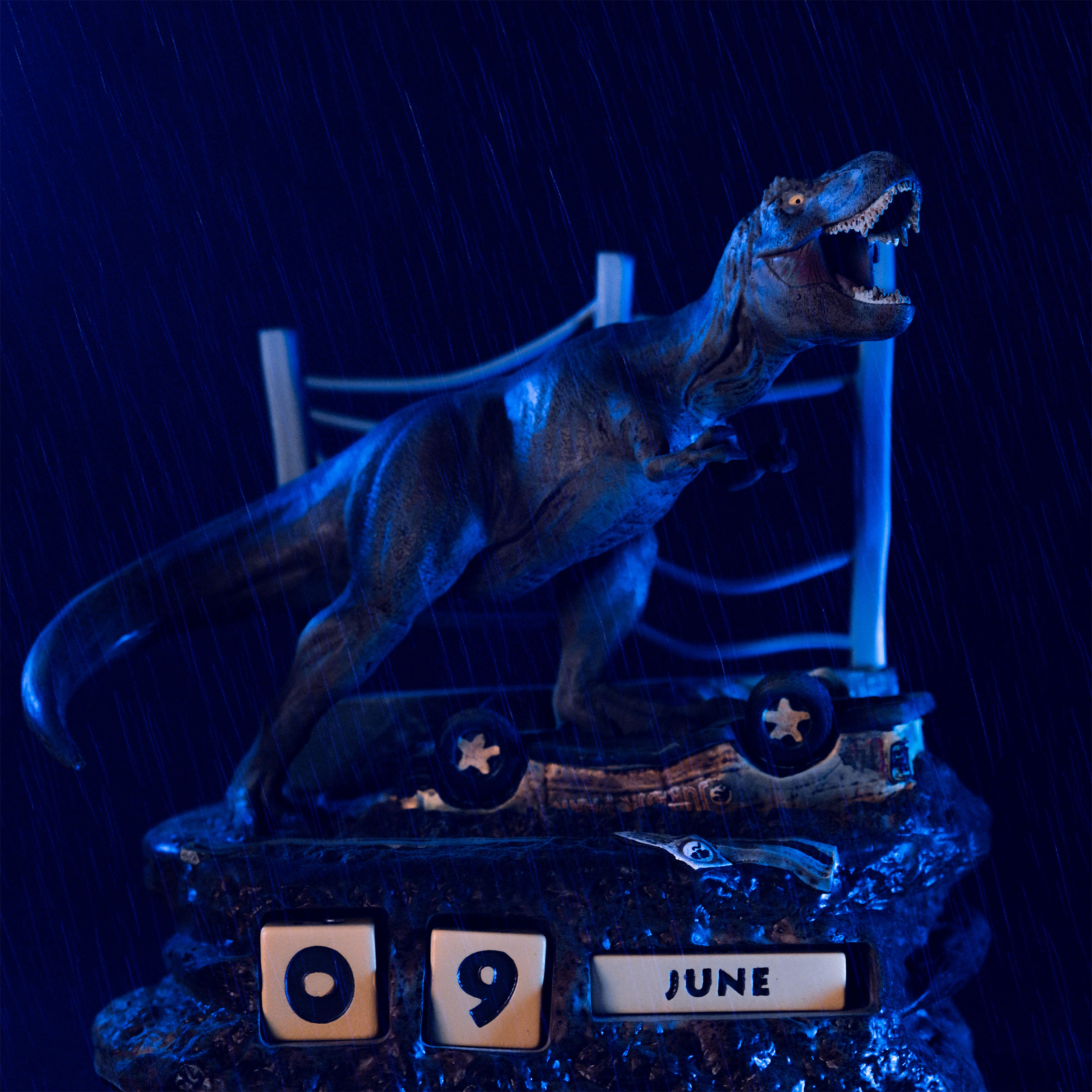 Jurassic Park - T-Rex 3D Annual Calendar