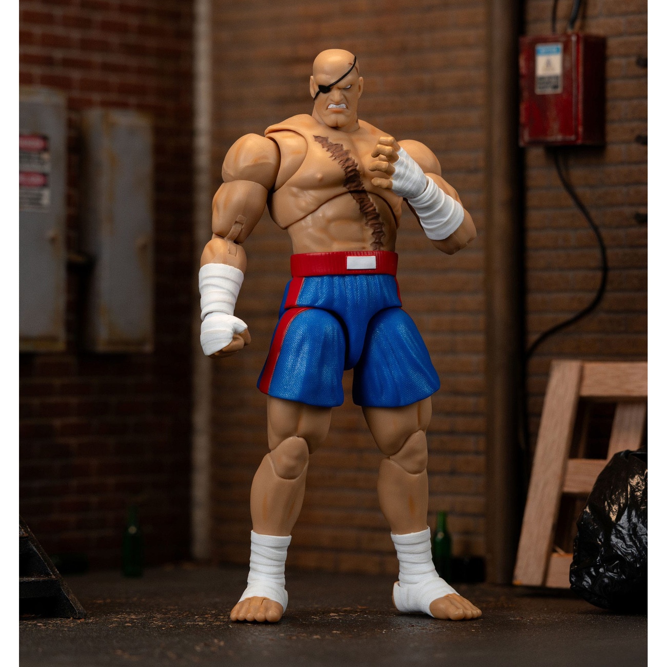 Ultra Street Fighter II: The Final Challengers Actionfigur 1/12 Sagat 19 cm