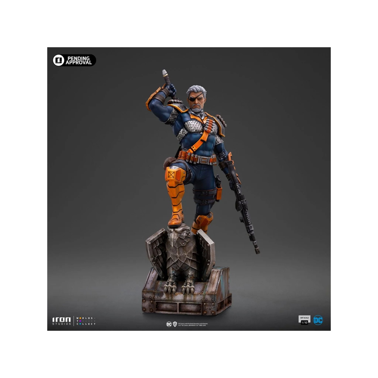 DC Comics Series nr 9 1/10-skala staty Deathstroke 26 cm