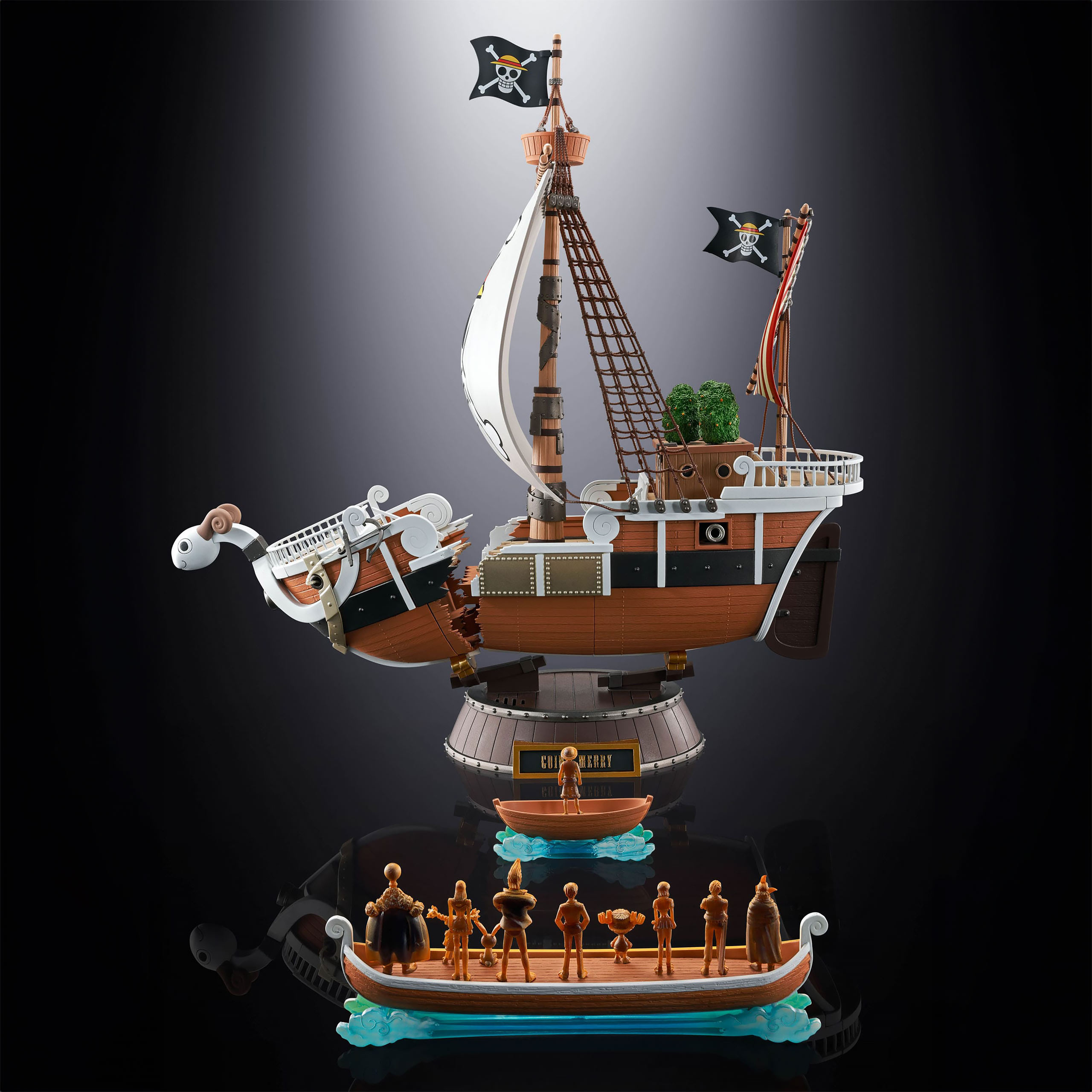 One Piece - Going Merry Edición Conmemorativa del 25 Aniversario Figura de Acción Diecast