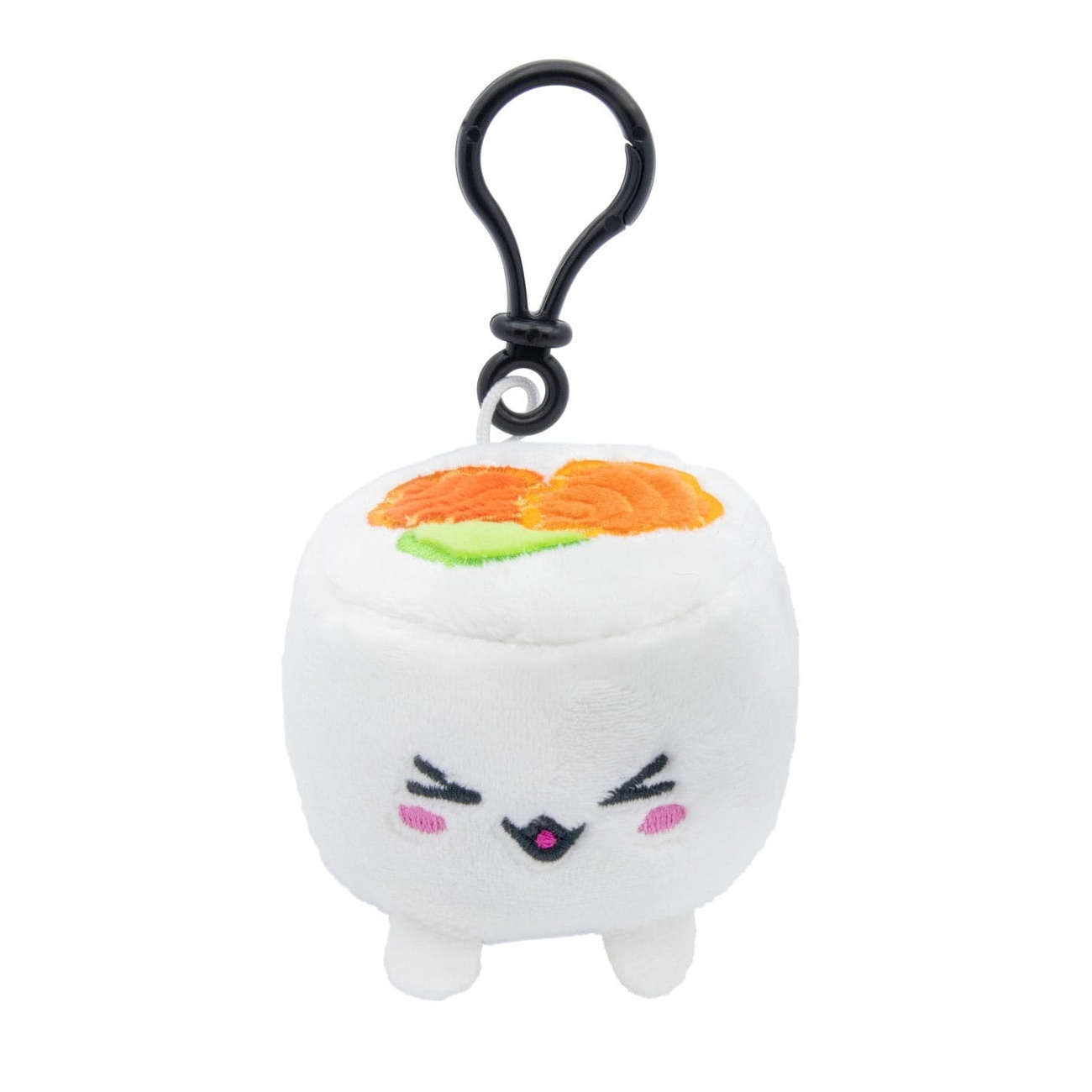 Plushi plush figure with keychain Uramaki sushi with salmon 7 cm
