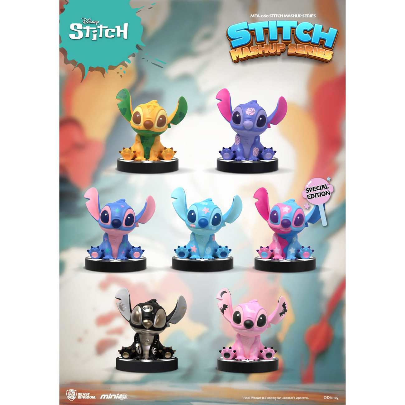 Lilo & Stitch Mini Egg Attack Blind Box Figuras 10 cm Stitch Mashup Series Surtido (6)