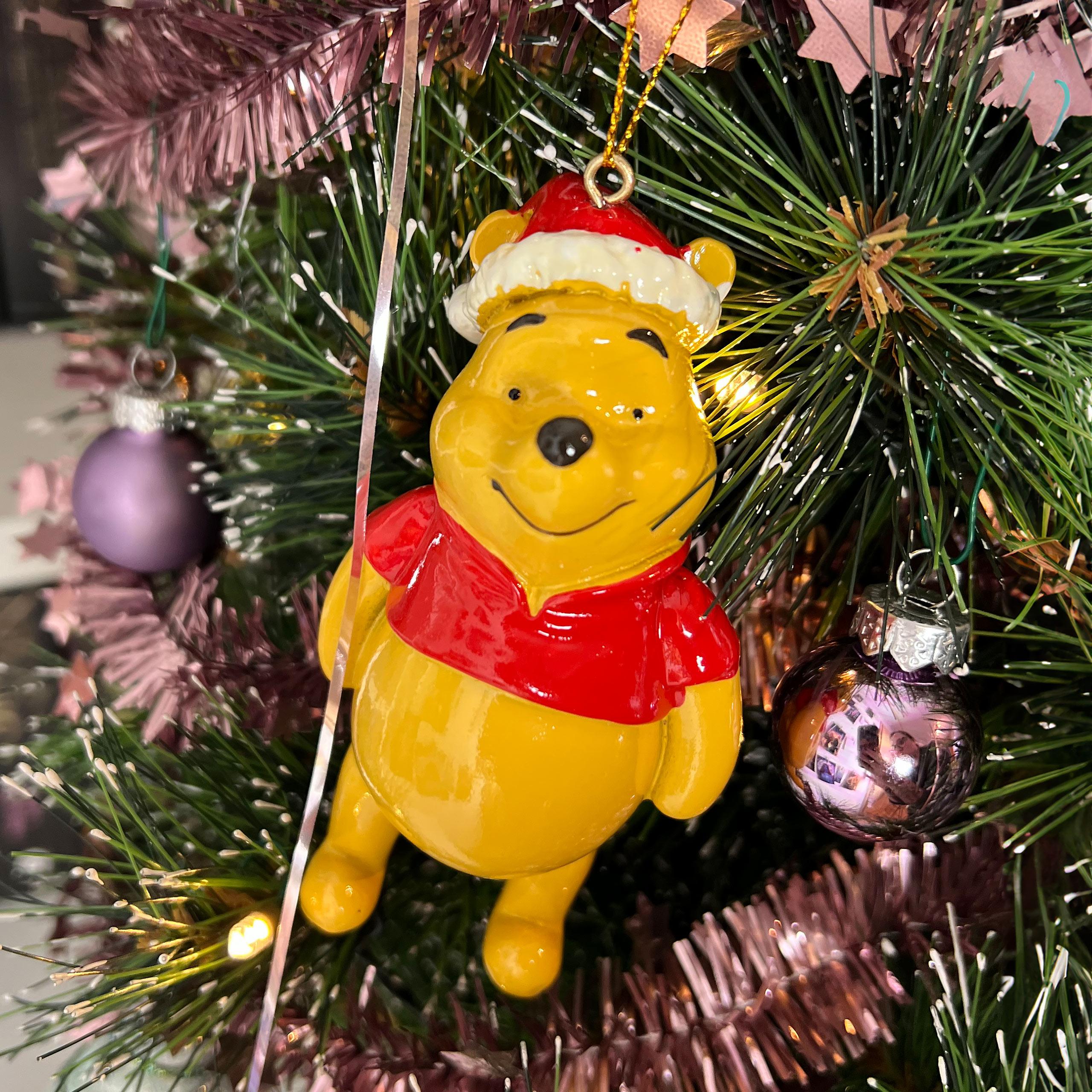 Winnie l'Ourson - Ornement de sapin Père Noël