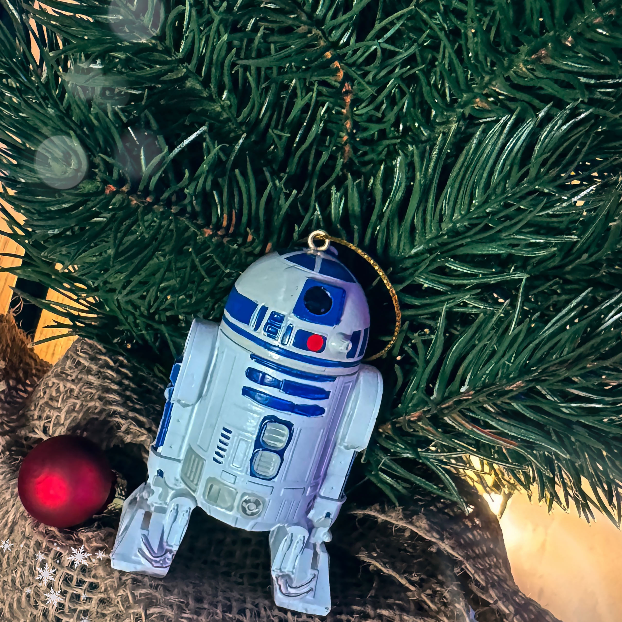 Star Wars - Adorno de árbol de Navidad R2-D2