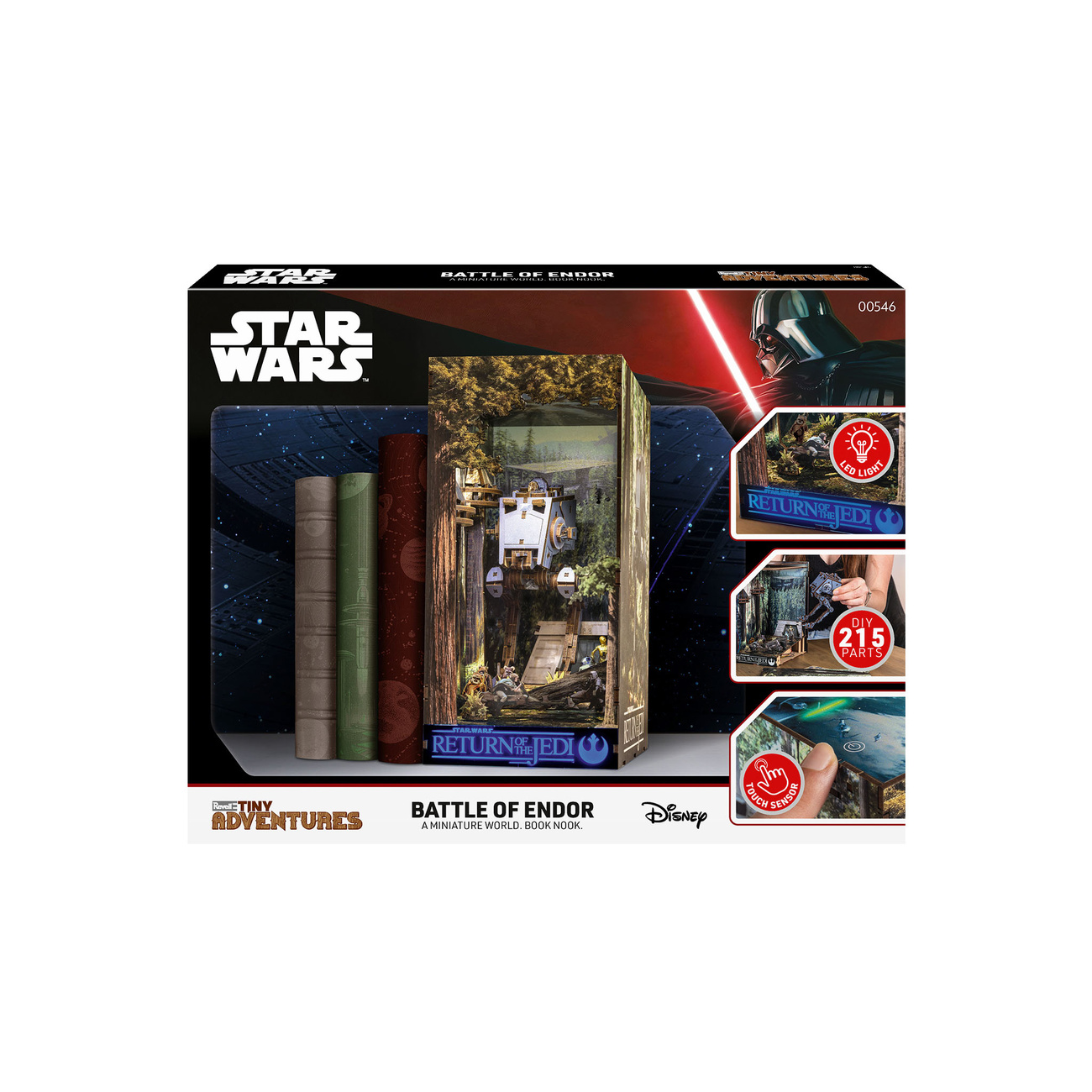 Star Wars - Battle of Endor Nook Model Wood Kit
