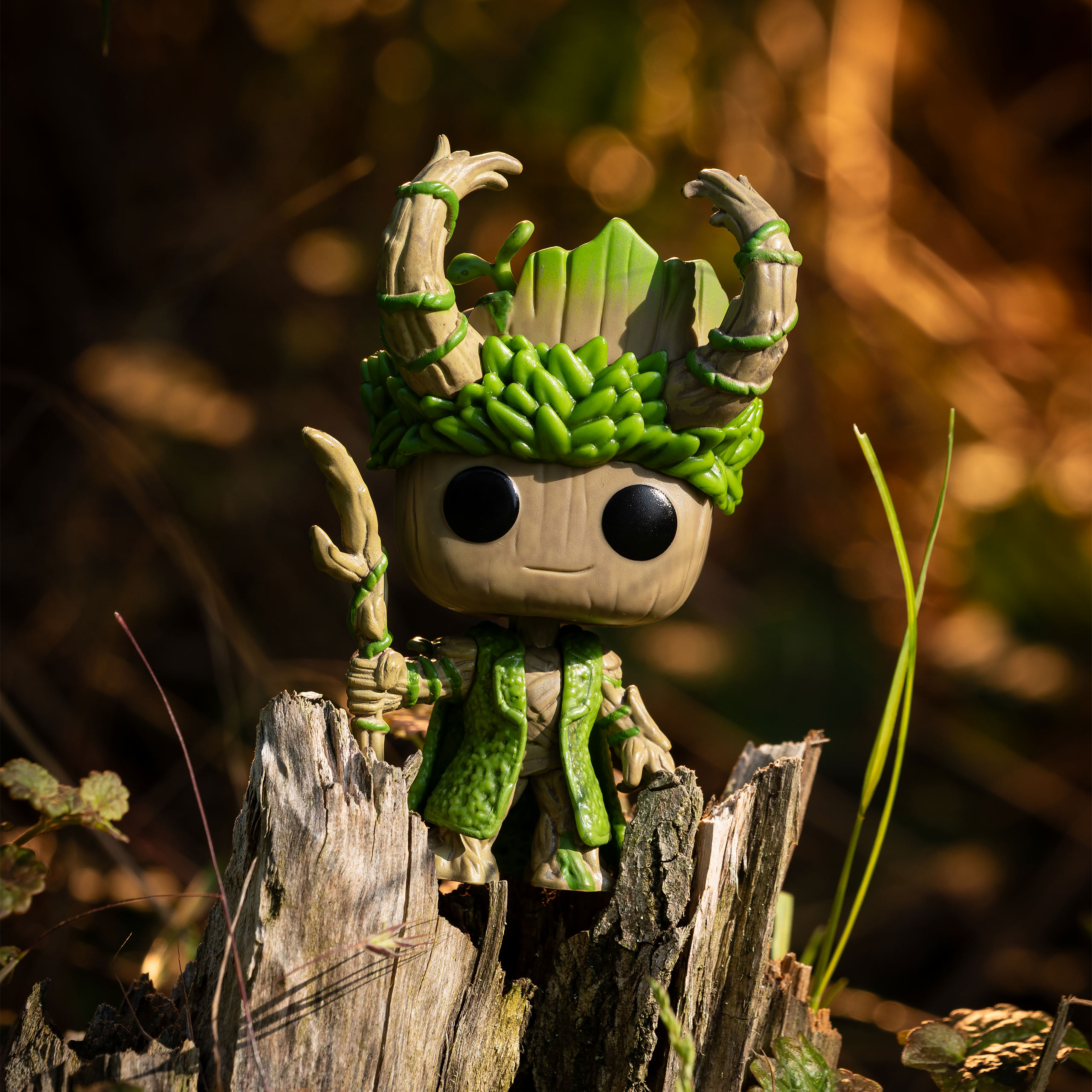 Marvel - We Are Groot Loki Funko Pop Wackelkopf-Figur