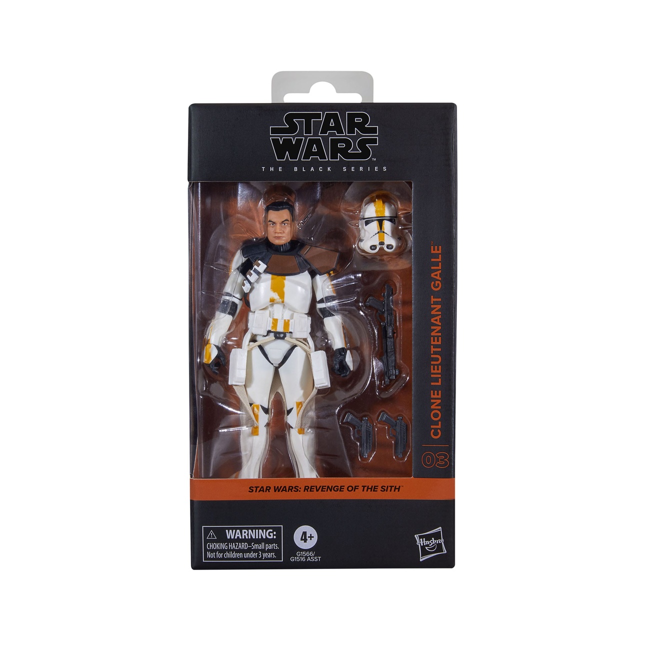 Star Wars Episode III Black Series Action Figure Clone Lieutenant Galle 15 cm