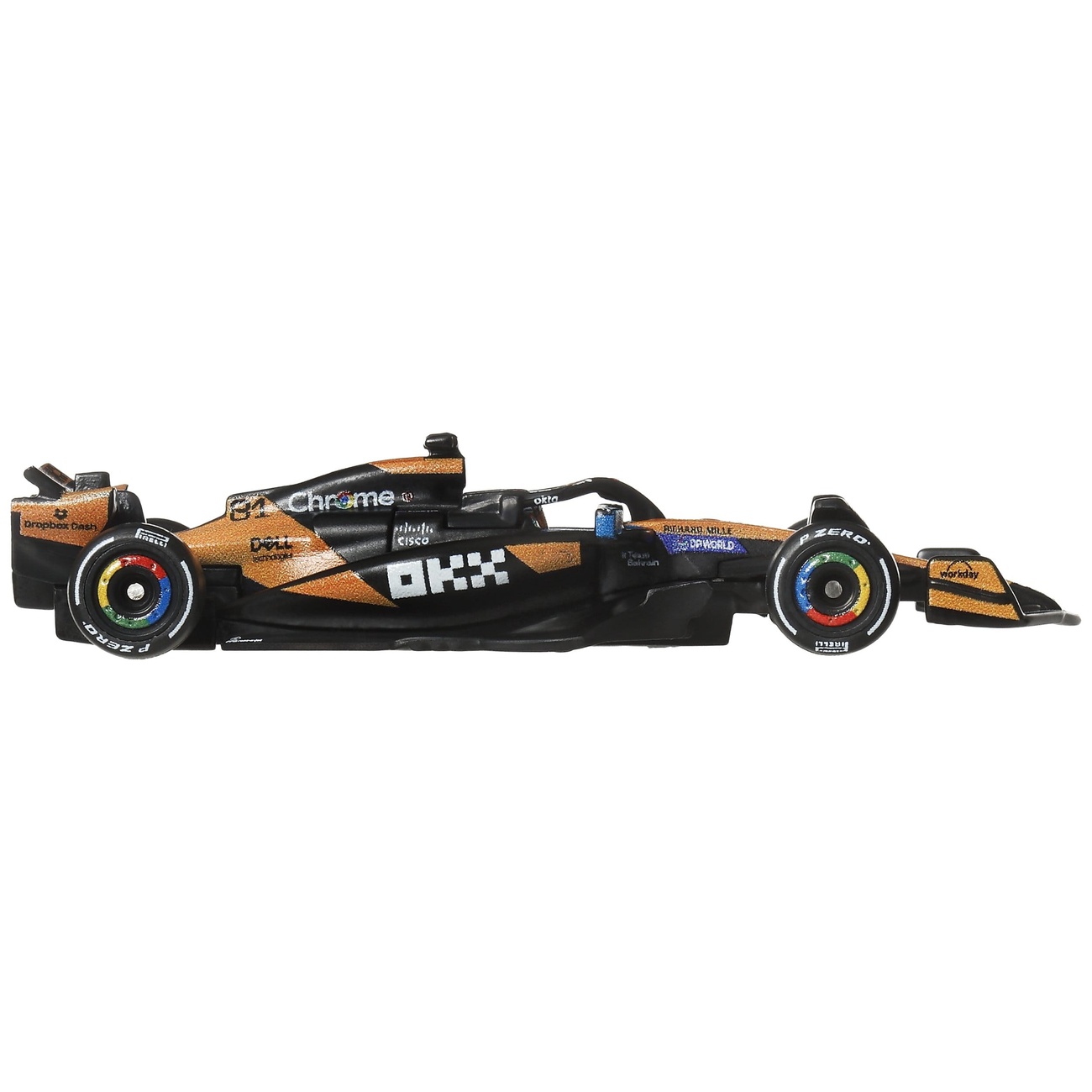 Formule 1 Hot Wheels véhicule Premium moulé sous pression 1:64 Team McLaren : Pilote 1