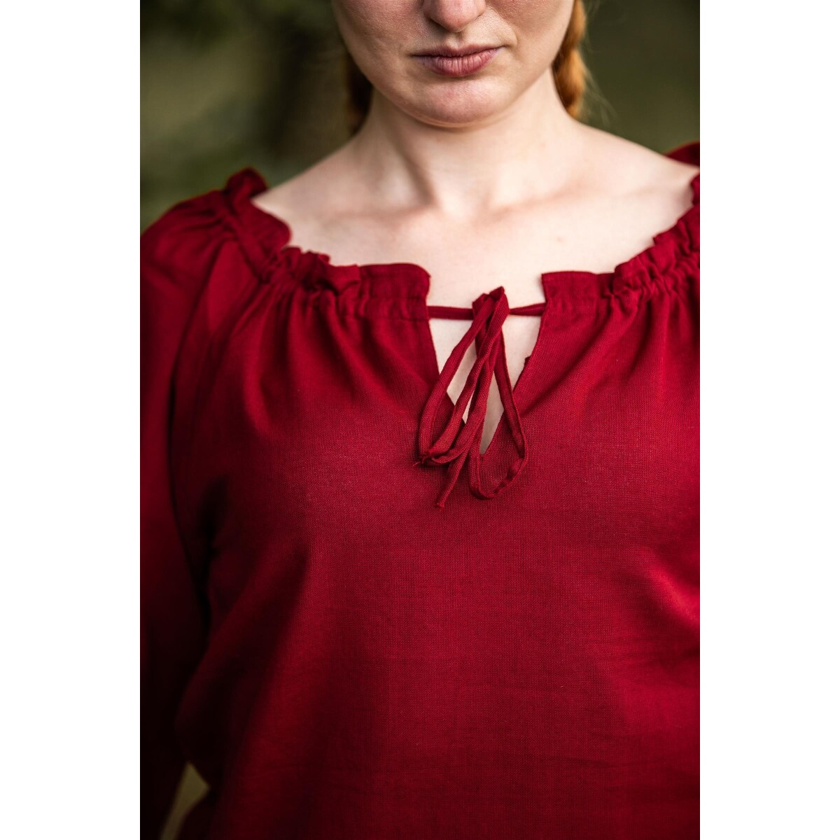 Blusa medieval Edith roja