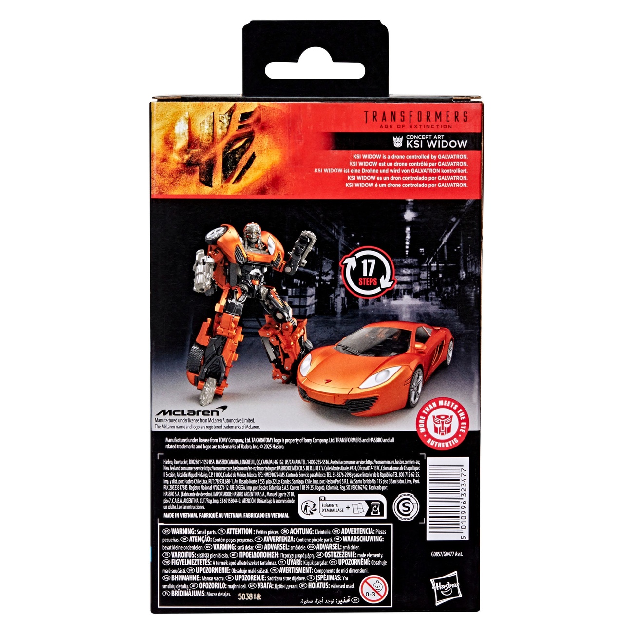 Transformers: Wiek Zagłady figurka akcji Studio Series Leader Class Concept Art KSI Widow 11 cm