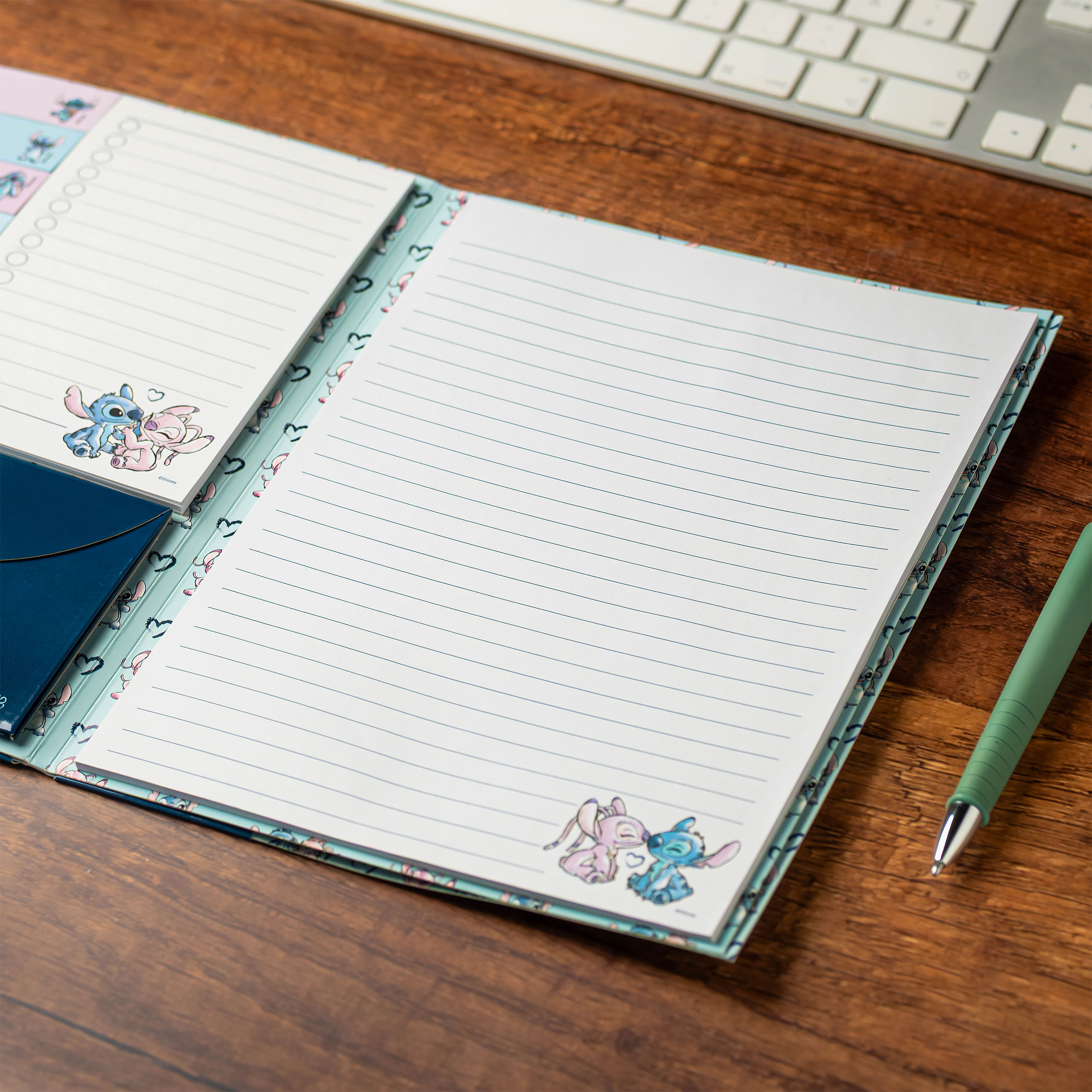 Stitch książeczka z karteczkami samoprzylepnymi - Lilo & Stitch