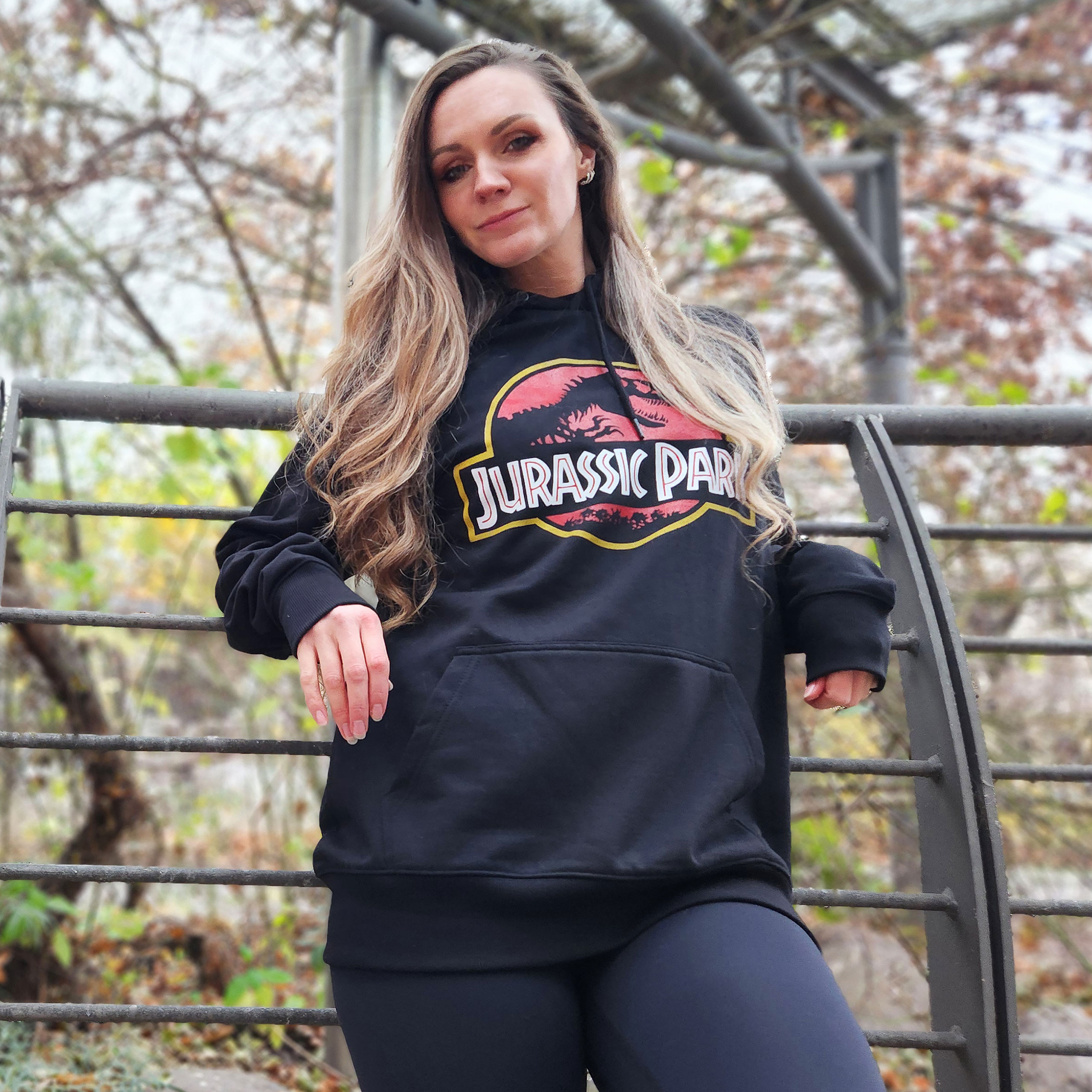 Jurassic Park - Movie Logo Hoodie schwarz