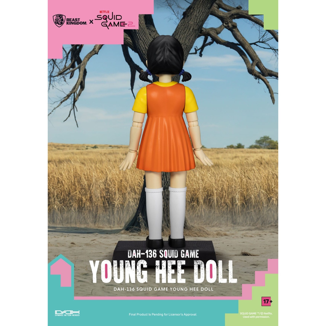 Squid Game Actionfigur mit Sound Young Hee Doll 30 cm