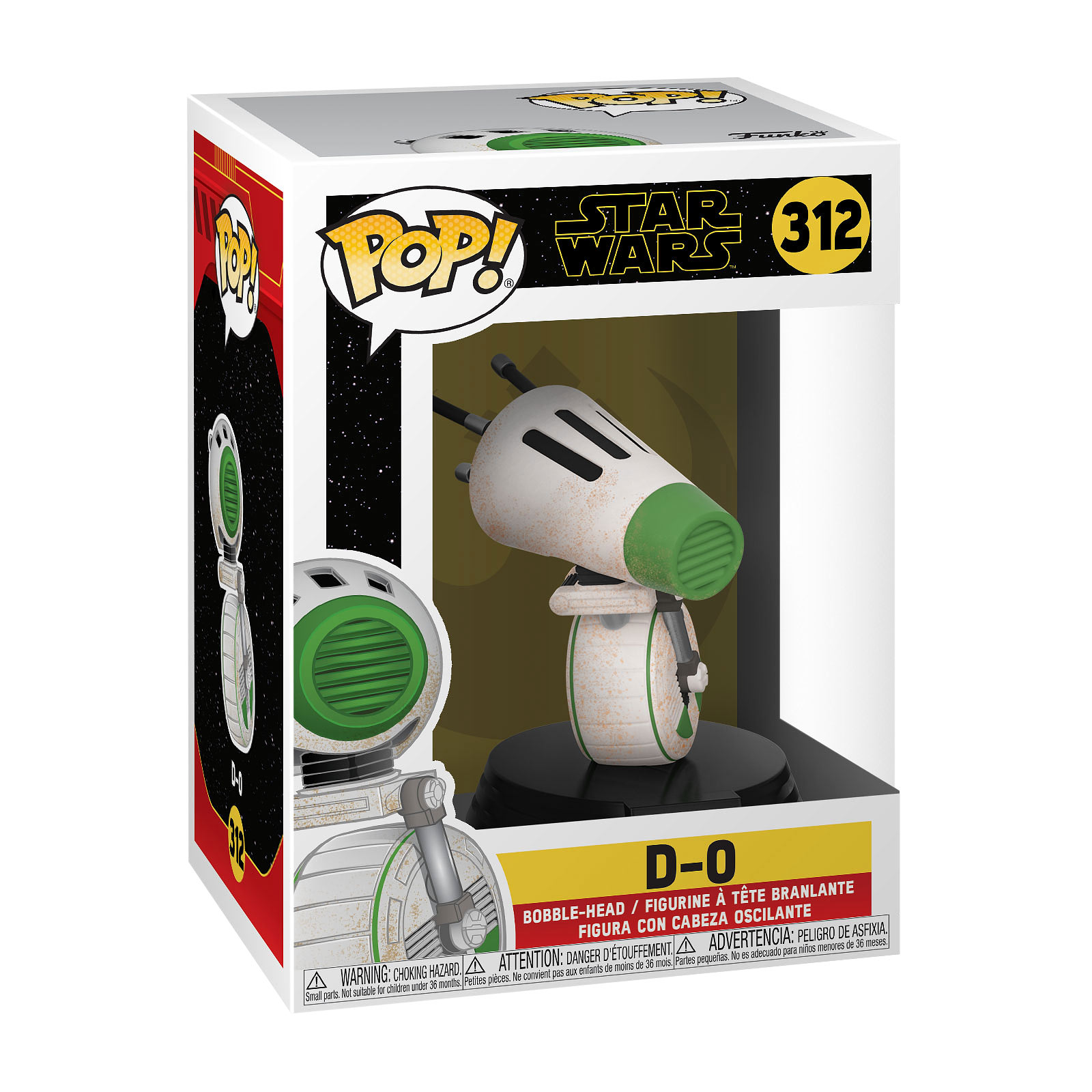 Star Wars - D-0 Figurine Funko Pop à tête branlante
