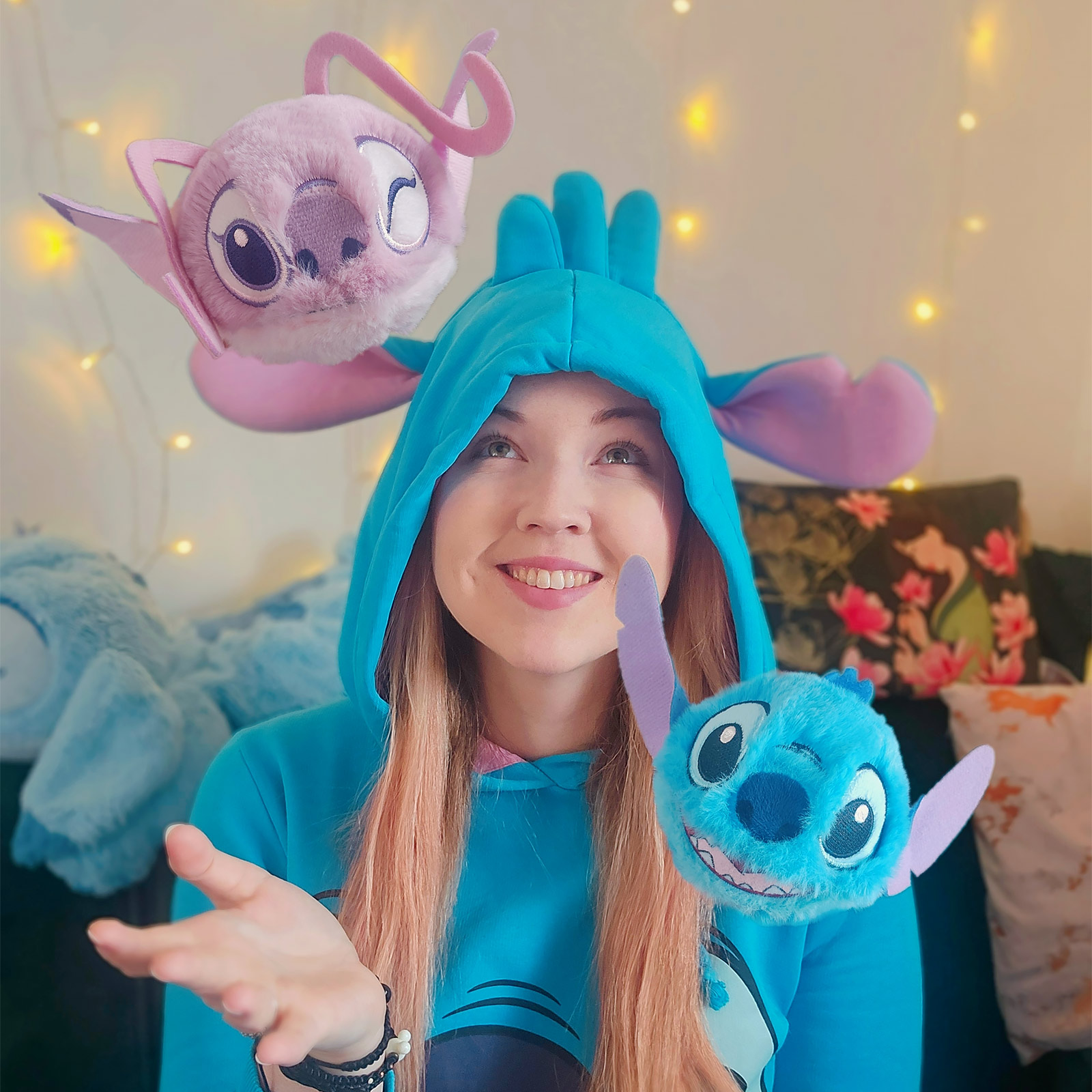 Angel Beanie Bouncers Stuiterende Pluche Bal - Lilo & Stitch