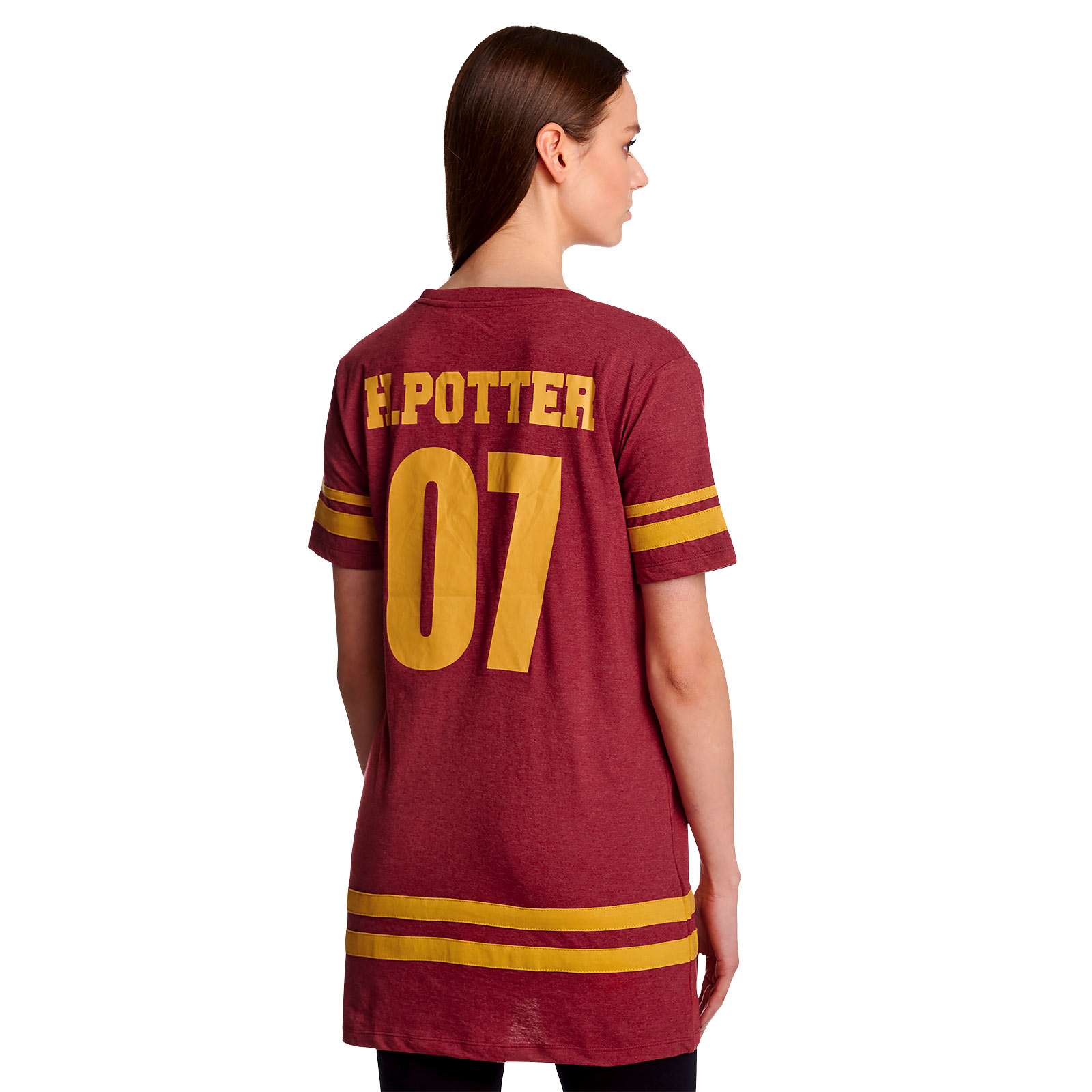 Harry Potter Gryffindor Sucher Oversize T-Shirt Damen rot