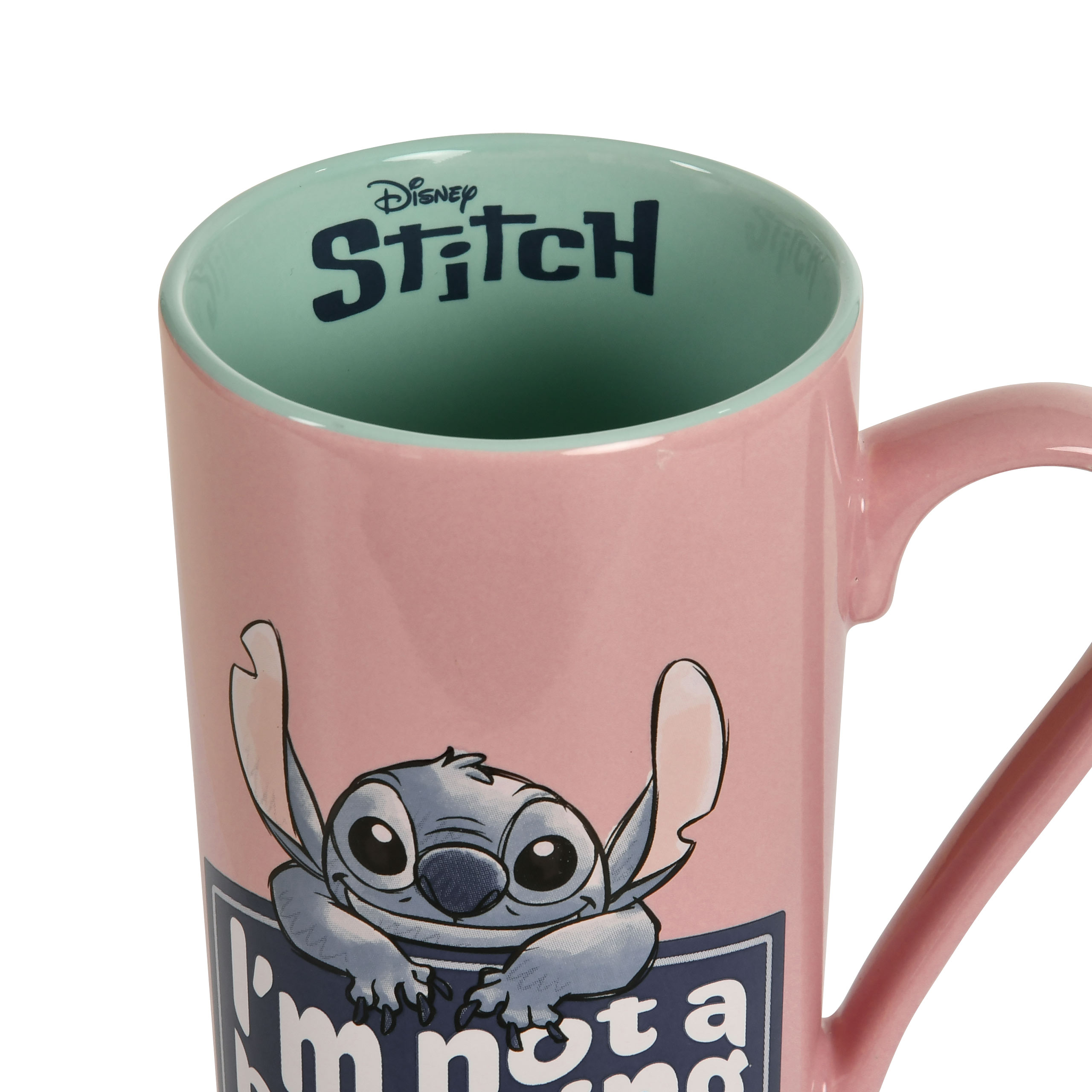 Stitch en Angel Ik ben geen ochtendmens Beker - Lilo & Stitch