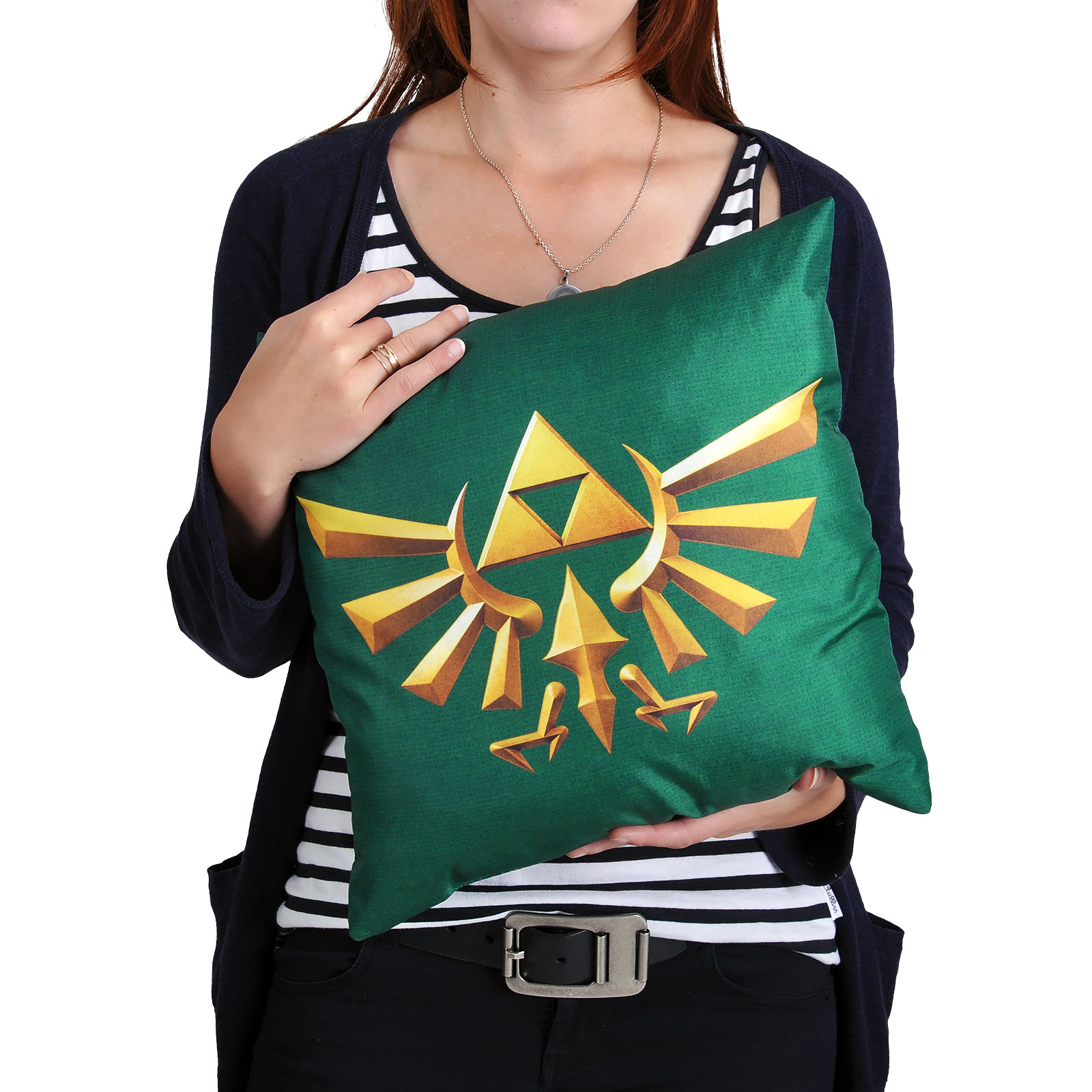 Zelda - Hyrule Triforce Logo Kussen