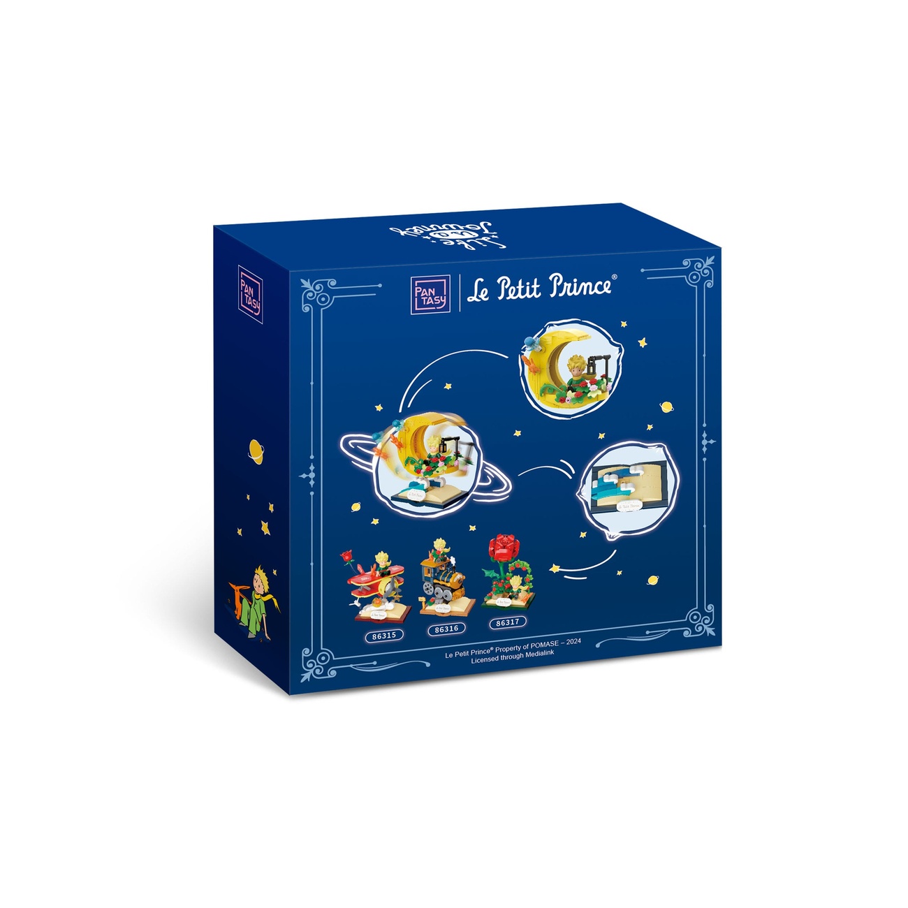 Der Kleine Prinz – Starry Ride Bauset (Rose 15 Cm), 196 Teile, Offiziell Lizenziert, Für Kinder Ab 6 Jahren