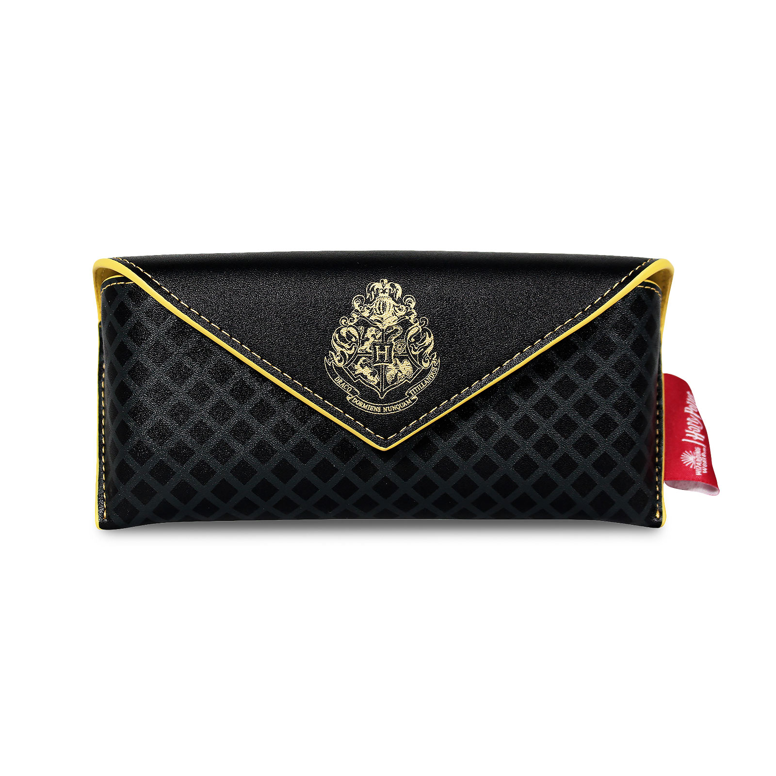 Harry Potter - Hogwarts Crest Glasses Case Black