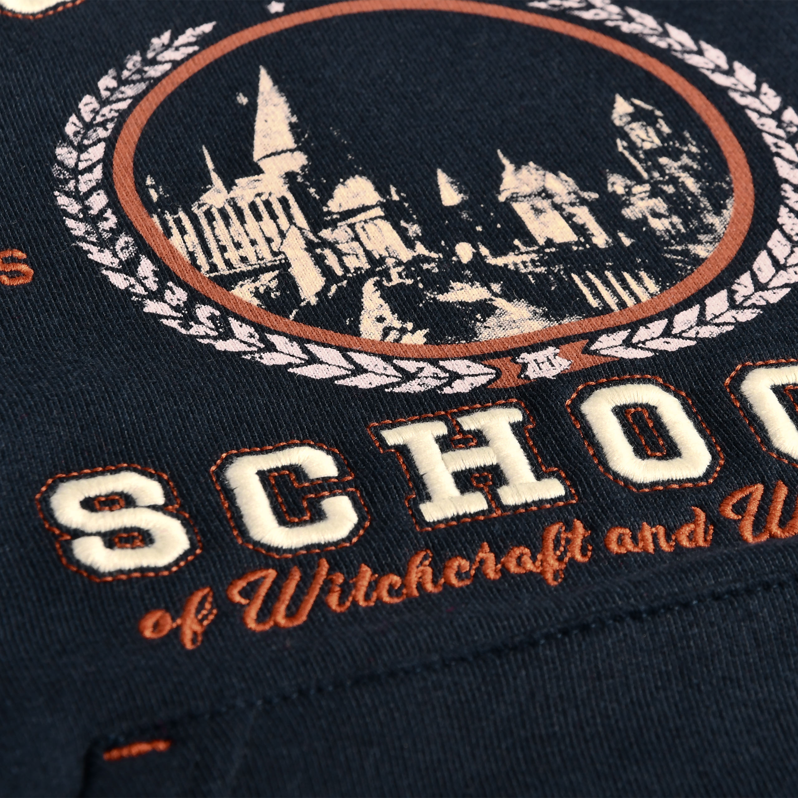 Harry Potter - Hogwarts School Kinder Hoodie blau