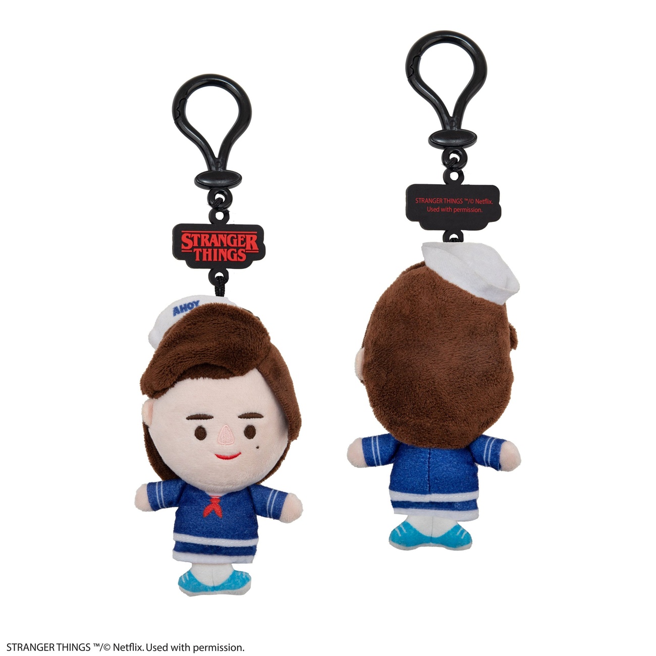 Stranger Things - Porte-clés peluche Steve Scoops Ahoy
