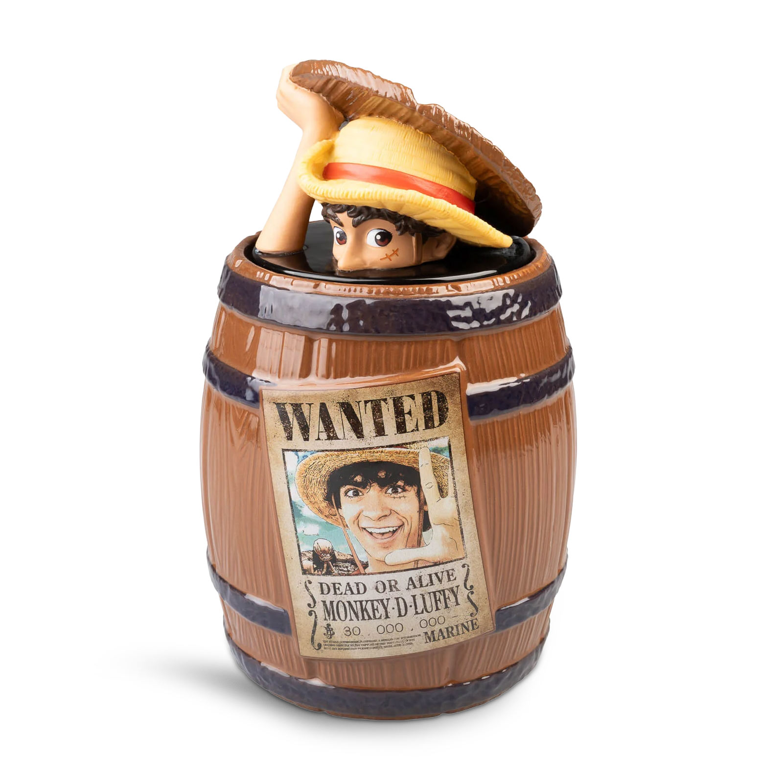 One Piece Netflix - Tarro de galletas Monkey D. Luffy