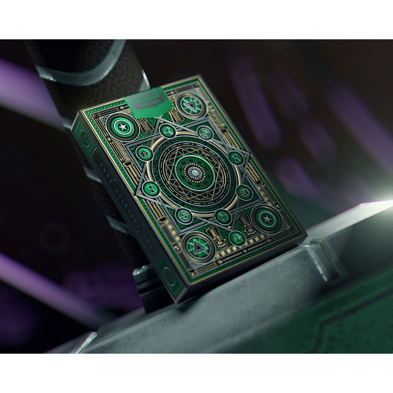 Avengers - The Infinity Saga Baraja de cartas Versión Green