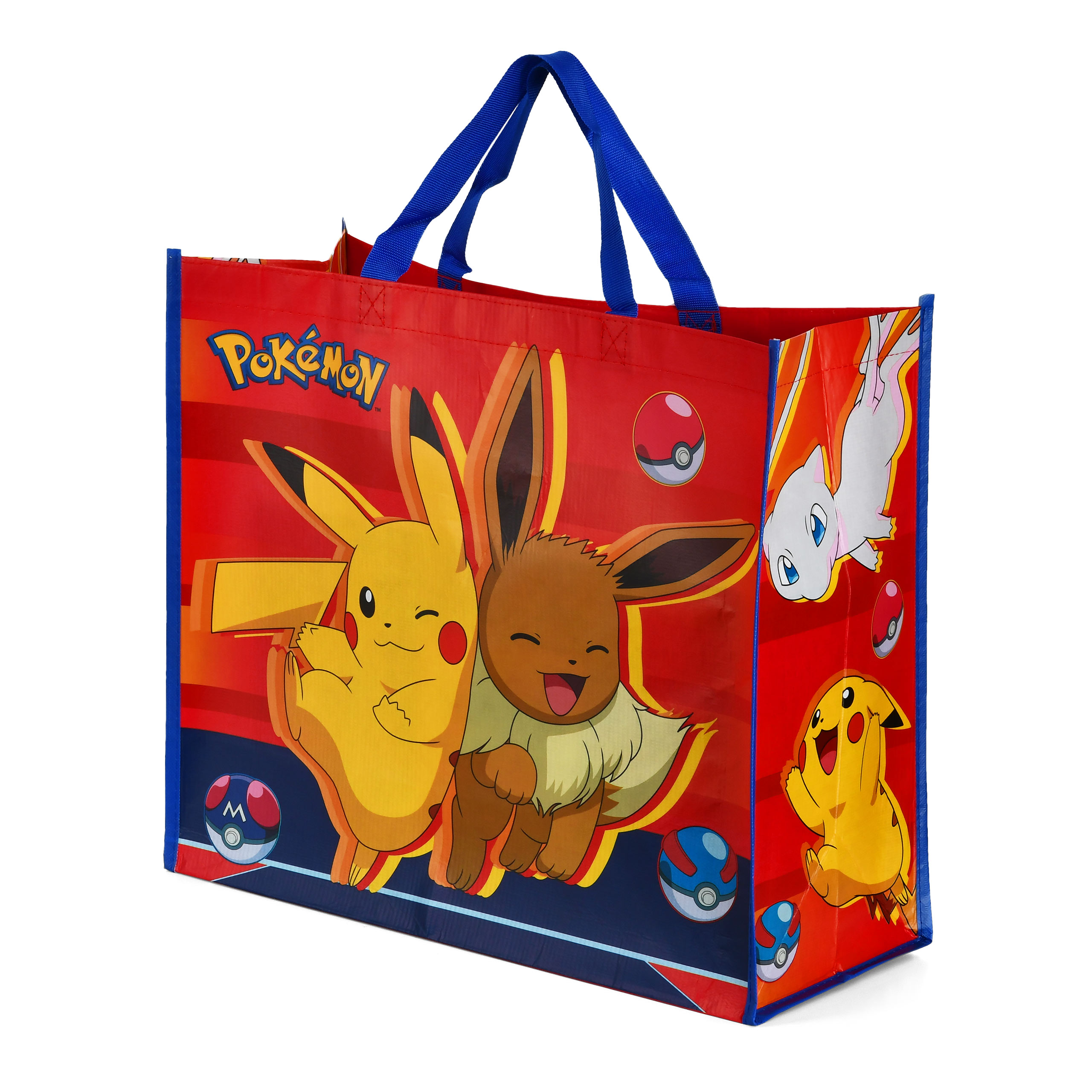 Pokémon - Bolsa tote Pikachu y Eevee